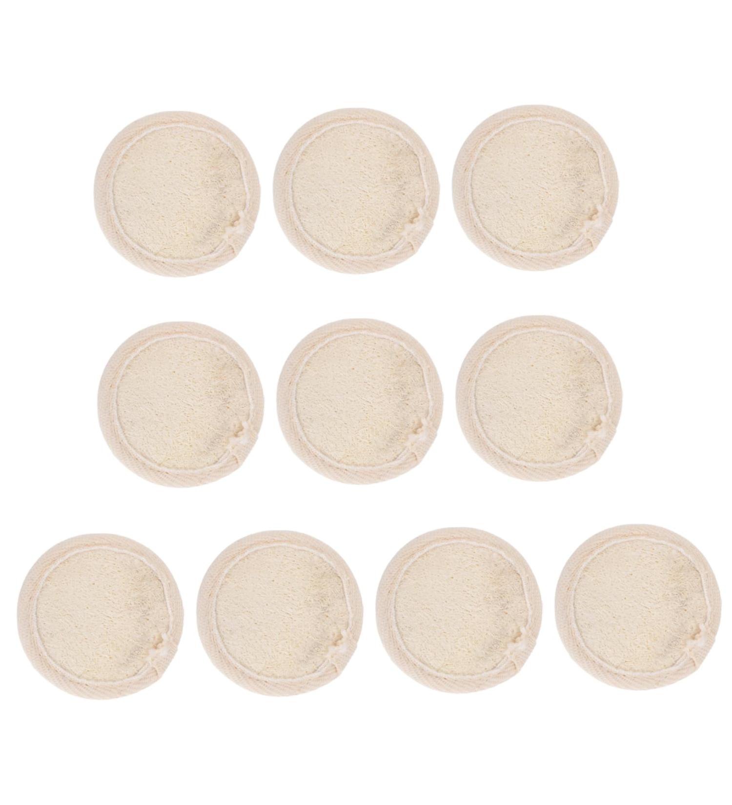minkissy 1 Set Loofah face wash Cleaning Pads for face Round Makeup Sponge Make up Powder Puff Reusable Makeup Remover Pads Microfiber Makeup Remover Pads Makeup Remove Pads Eye Loofah Pads - Buy Online on GoSupps.com