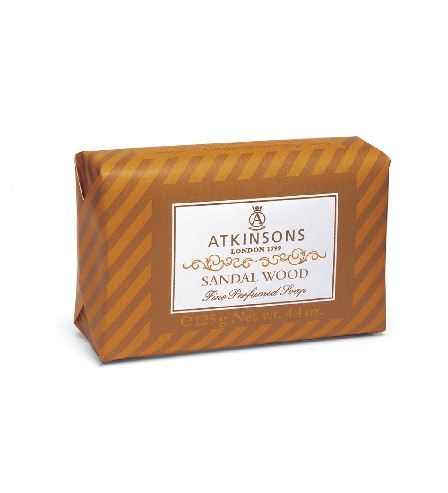 Atkinsons Sandal Wood Fine Perfumed Soap - 125g | Luxury International Shipping - Buy Online on GoSupps.com