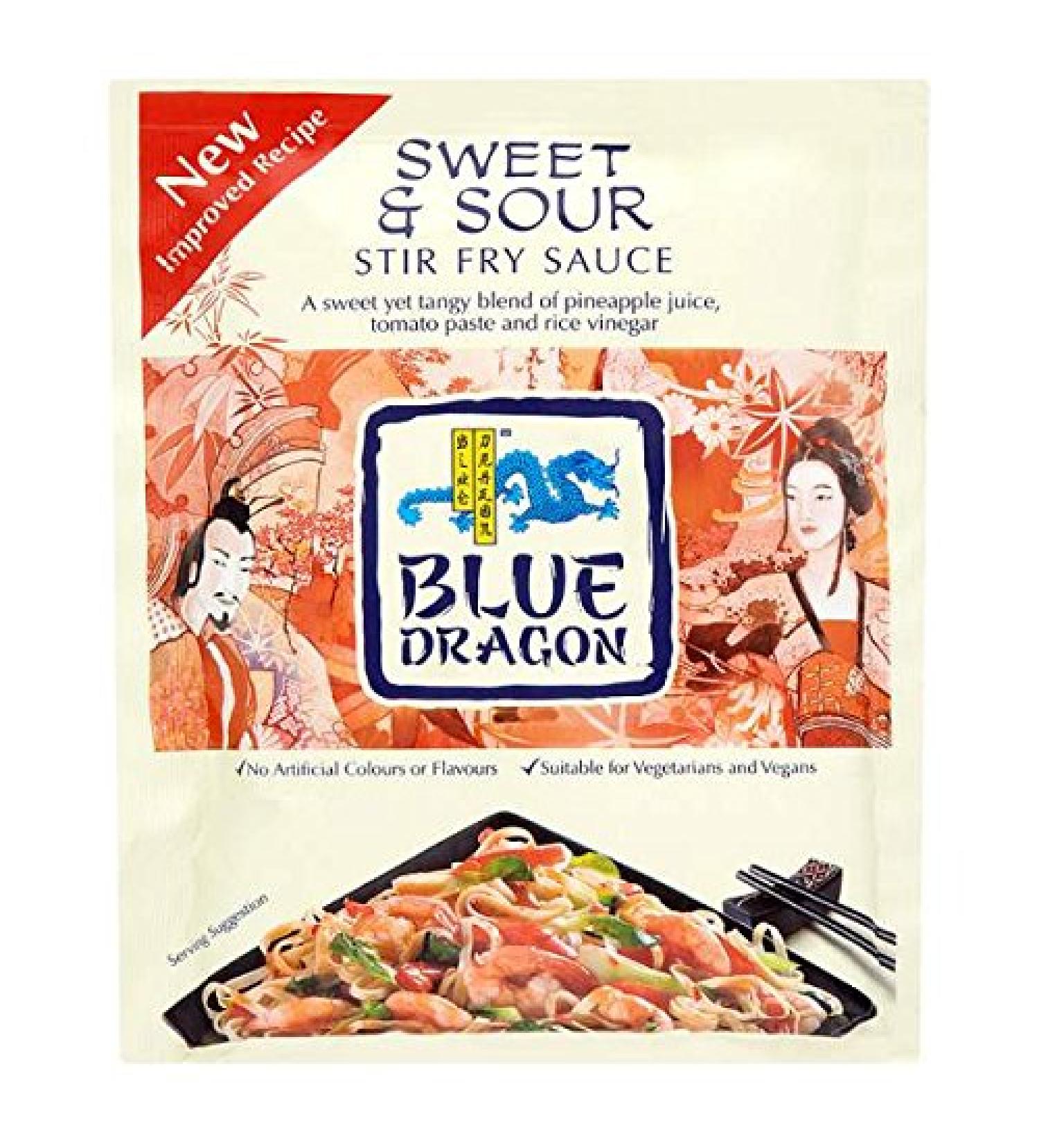 Blue Dragon Blue Dragon Sweet & Sour 120g Frying Sauce - Pack of 6