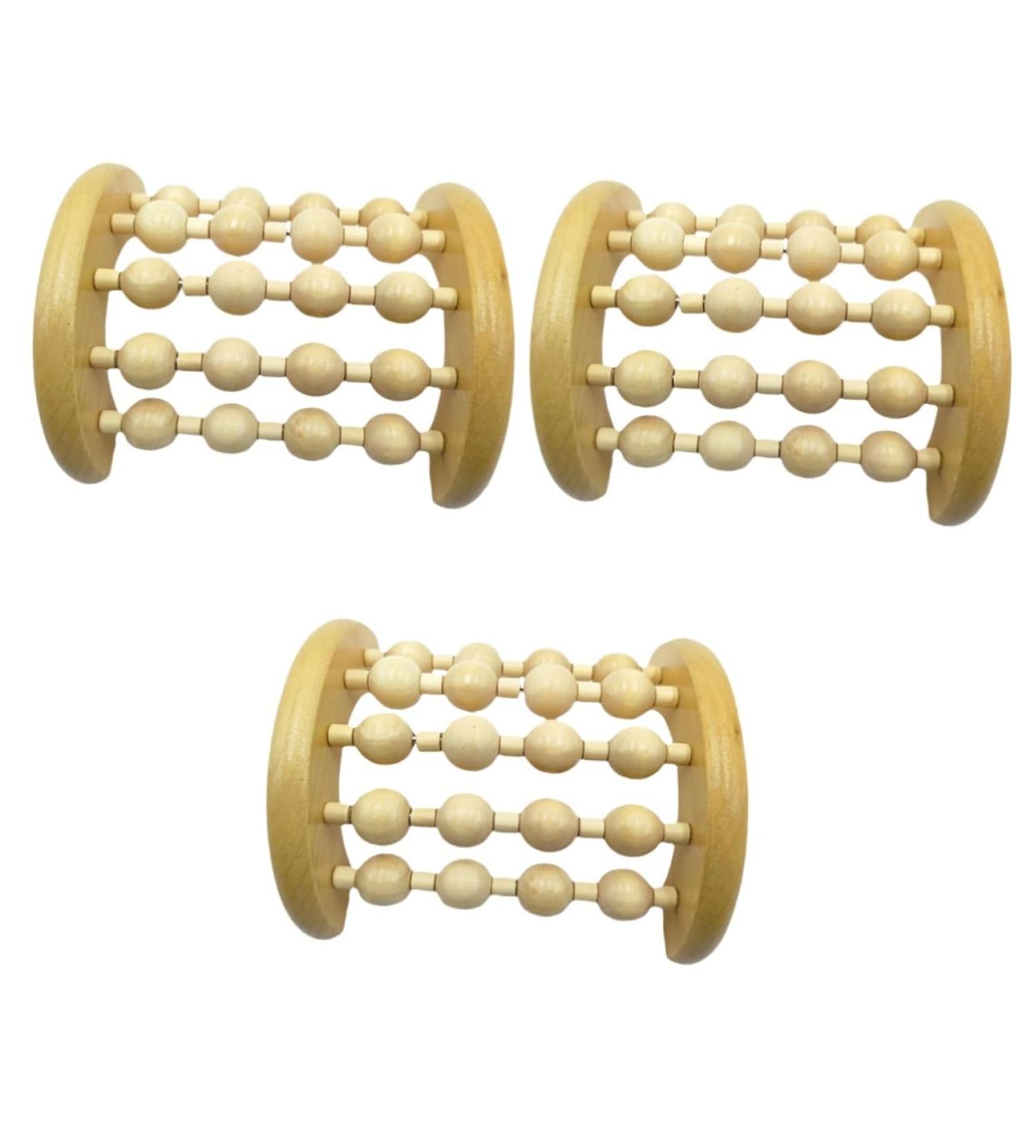 Tovinanna Portable Foot Massager - 3 Piece Massage Cushion Set for Skin Care | Lock Masial Massager | Perfect for Relaxation & Wellness - Buy Online on GoSupps.com
