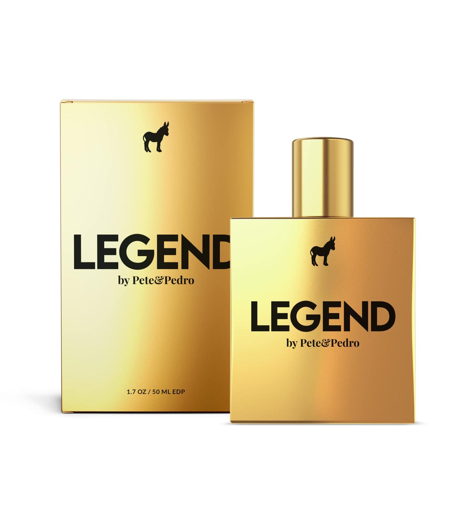 Pete & Pedro LEGEND - Eau De Parfum | Original Male Fragrance - Citrus Spice And Lasting Leather Notes Men's Cologne | As Seen on Shark Tank 1.7 oz d) LEGEND edp - Buy Online on GoSupps.com