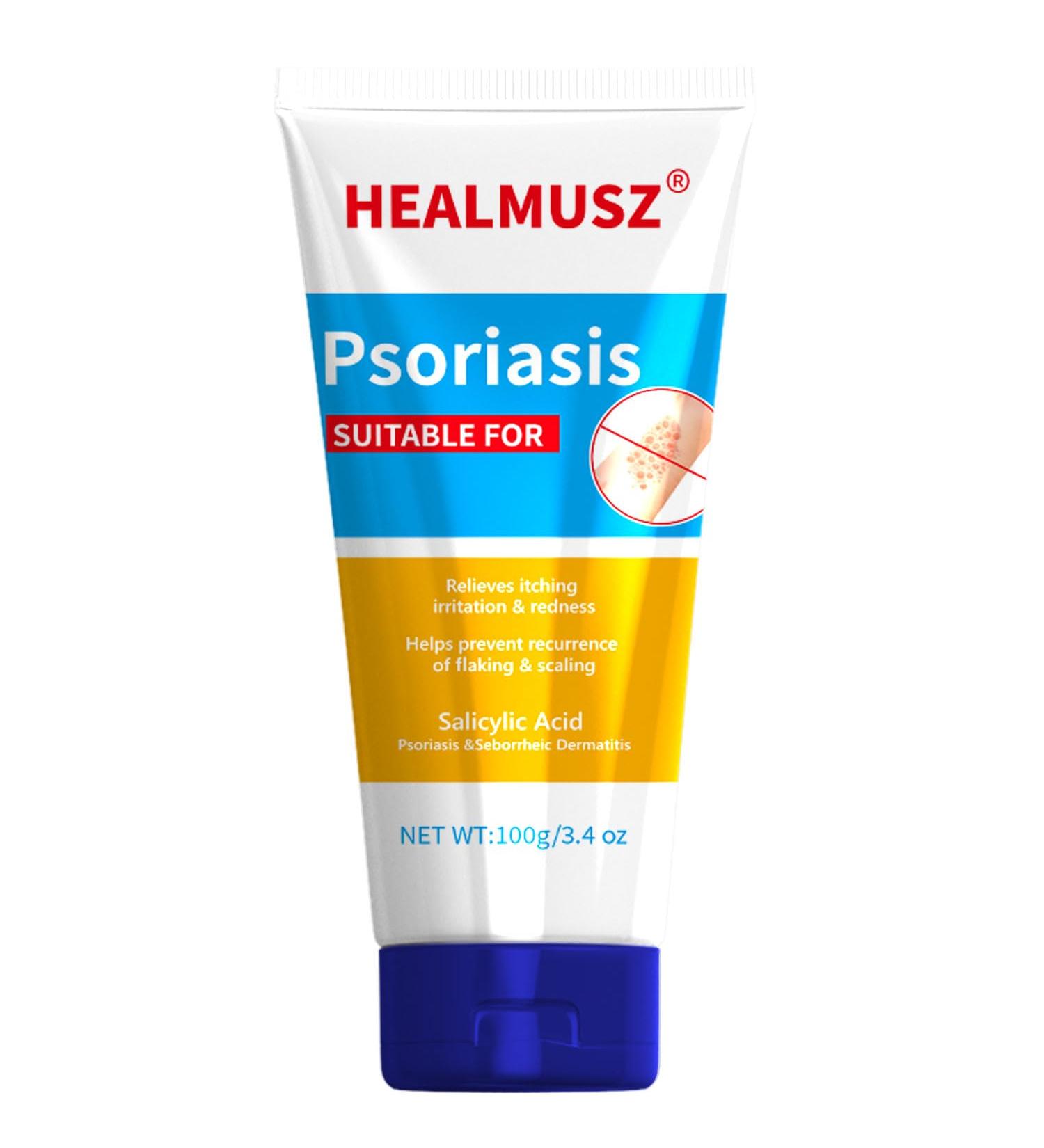 Buy Maximum Strength Psoriasis Cream - 4% Salicylic Acid for Fast Relief from Itch Redness & Scaling - 3.4 Oz - International Shipping Available - Buy Online on GoSupps.com