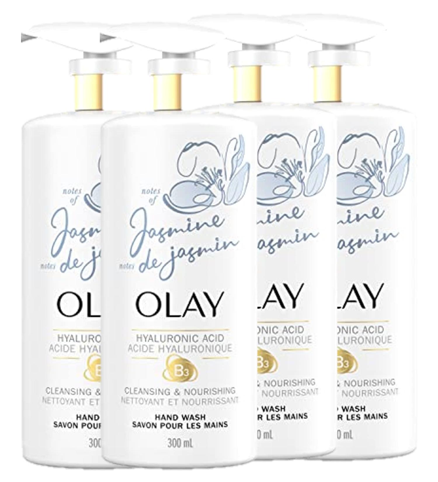 Olay Vitamin B3 + Hyaluronic Acid Hand Wash 10.1 Fl Oz (Pack of 4) - Buy Online on GoSupps.com