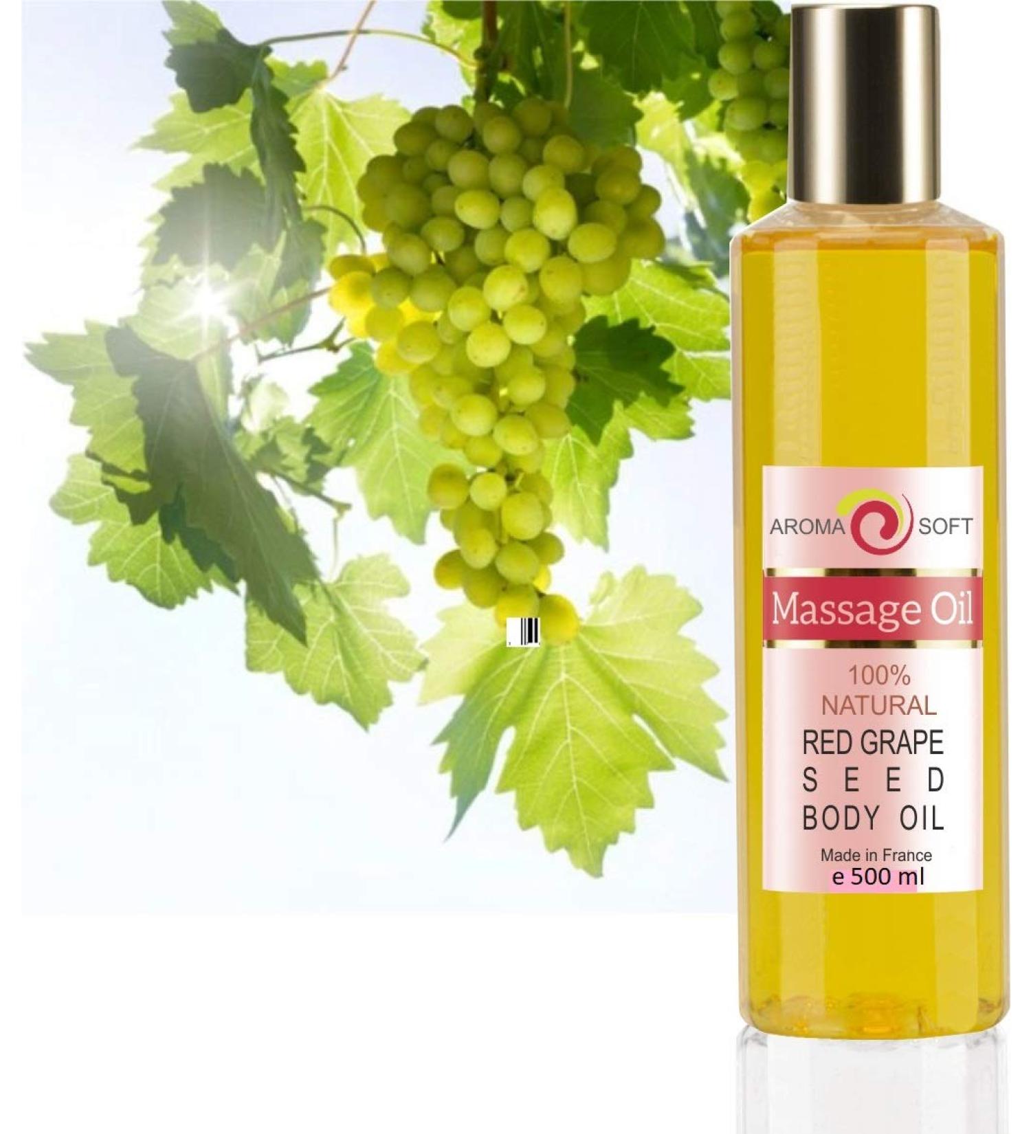  bleu & marine Bretania Grape Seed Oil 500ml MOISTURIZING SMOOTHING ANTIOXIDANT - Buy Online on GoSupps.com