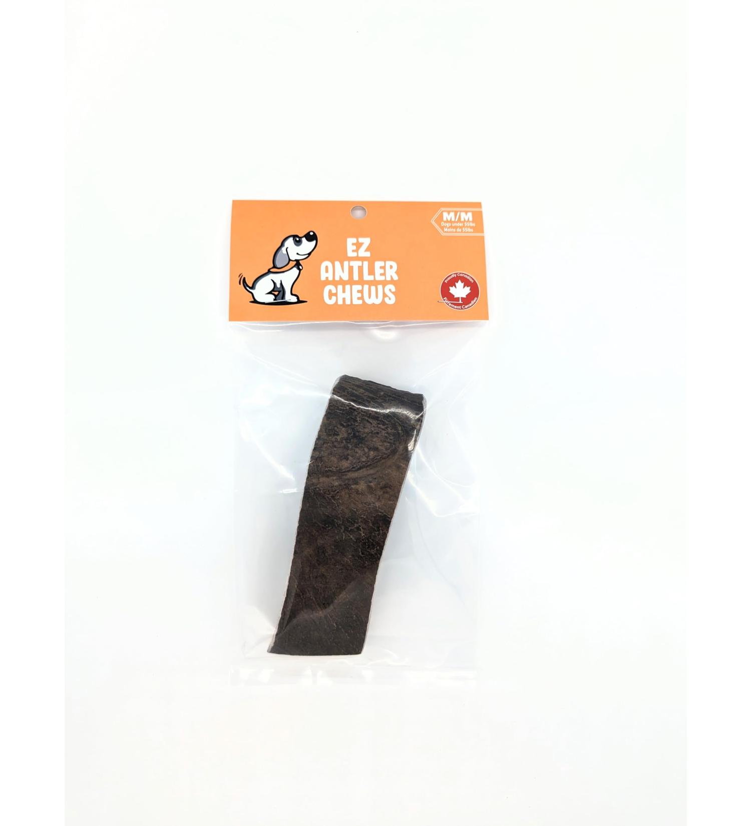 EZ Antler Chews - Moose Antlers for Dogs - Medium Whole - Dogs under 55lbs - Long Lasting Dog Treats Dog Chews - Marrow Bone Dog Treats - Naturally Shed -Preservative Free Cruelty Free Antler Dog Chew - Buy Online on GoSupps.com