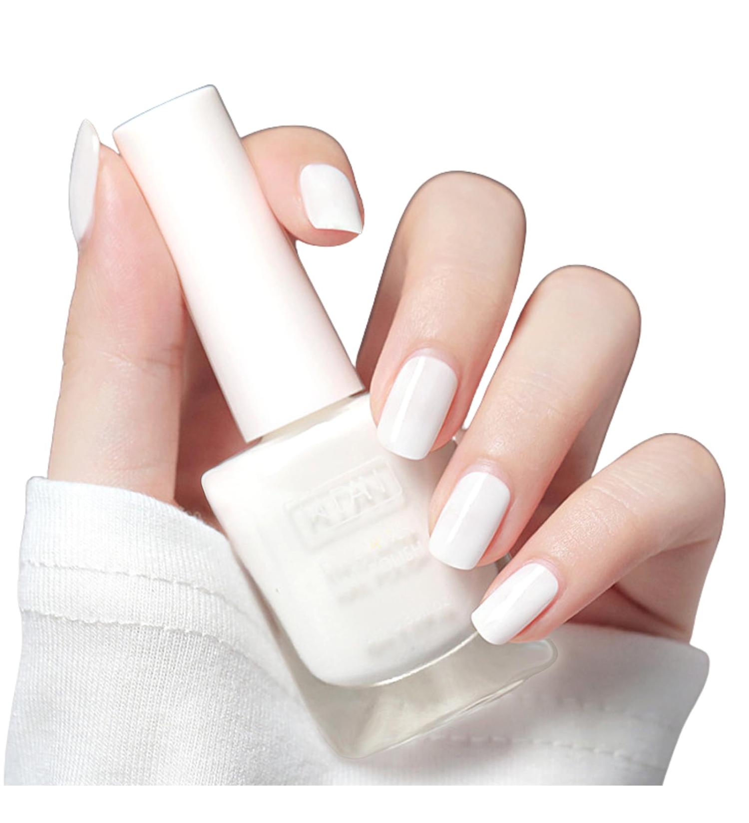 Beautfave Quick Dry White Peel Off Nail Polish - Long Lasting, Natural Water Based Formula for Nail Art - Crystal White (03) - Buy Online on GoSupps.com
