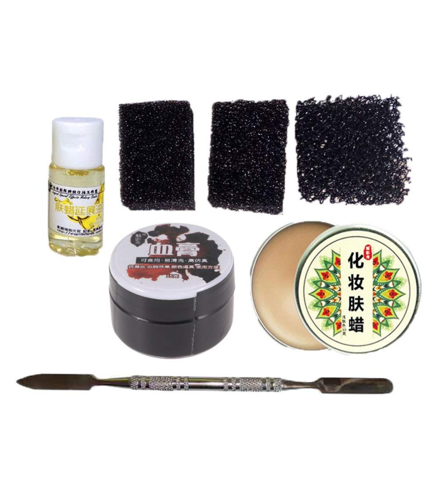 Solustre Halloween Makeup Wax Kit | Professional Scar & Wound Effects | International Shipping - Buy Online on GoSupps.com