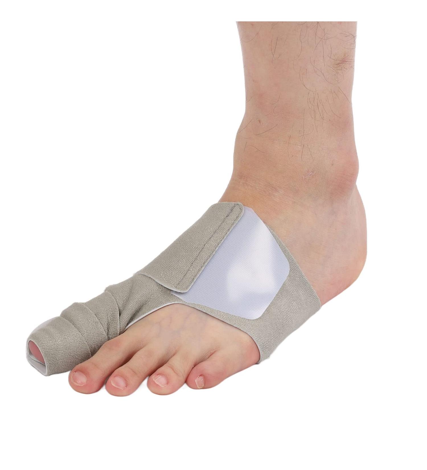 Wearable Toe Separators for Toe Straightening - Left Thumb Corrector for Valgus - Toe Spacer Brace for Day and Night - Buy Online on GoSupps.com