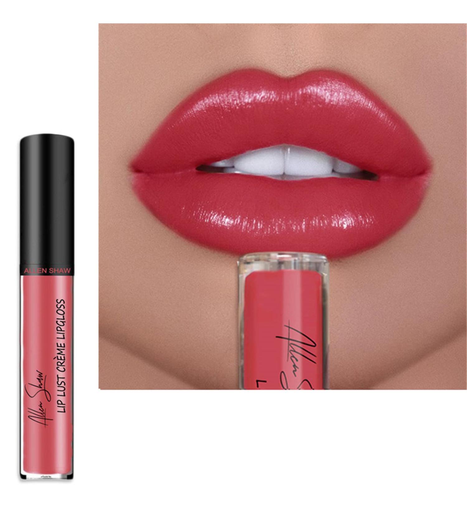 JKMXBX Allen Shaw Lip Lust Creme Gloss - Waterproof, 12 Colors, Long-Lasting - Buy Online on GoSupps.com