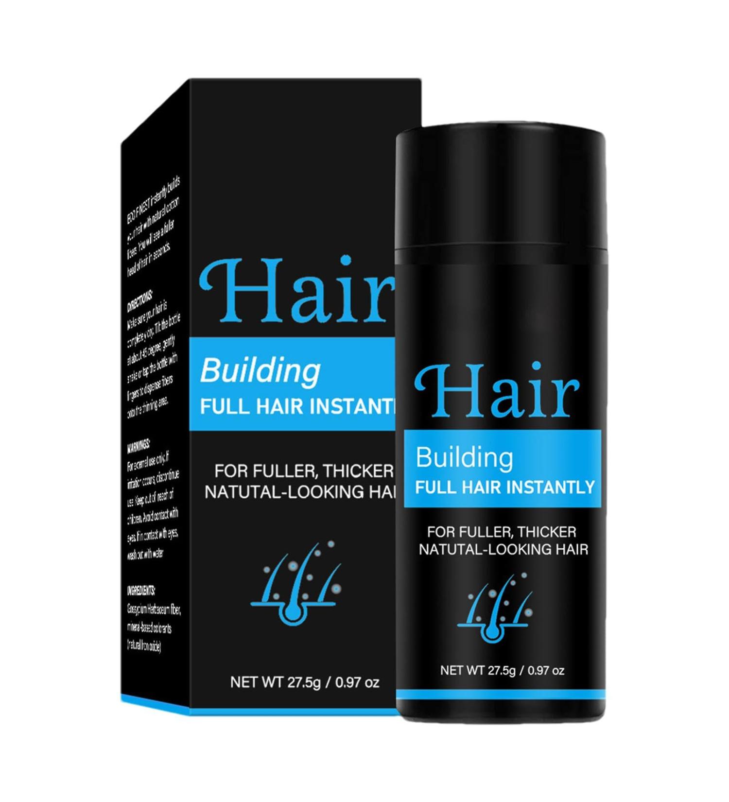 thick fiber for men hair fibers for thinning hair natural hair touch up for roots hair thickening products waterproof long lasting powder - Buy Online on GoSupps.com