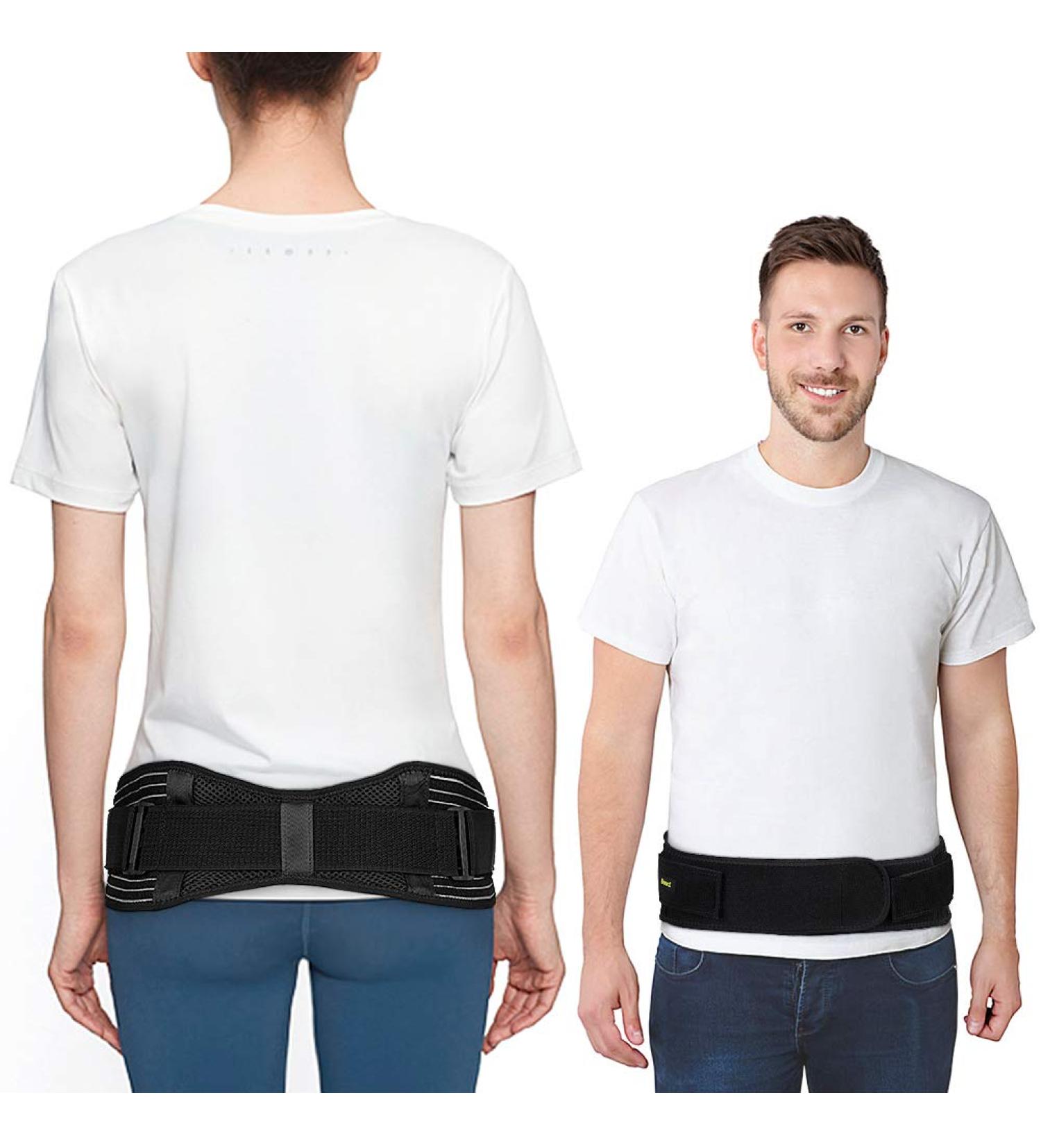 SI Sacroiliac Belt Sacroiliac Joint Support SI Belt Hip Brace with Elastic Straps for Pelvis Lower Back Hip Groin Sciatica Nerve LXL - Buy Online on GoSupps.com