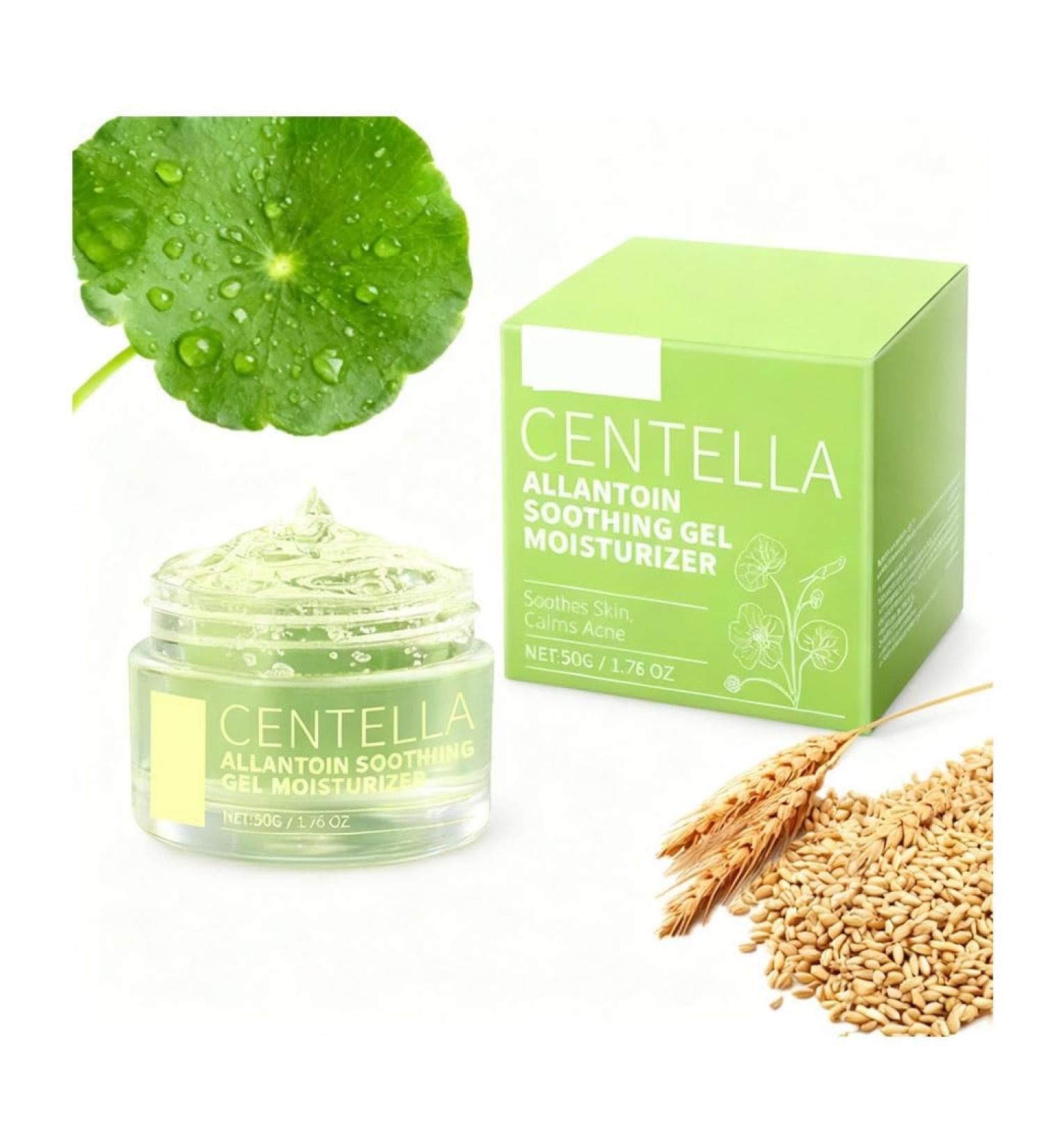 Centella Asiatica Moisturizing Gel - Hydration Lock Gentle Formula Suitable For Sensitive Skin Easy Daily Application(2pcs) - Buy Online on GoSupps.com