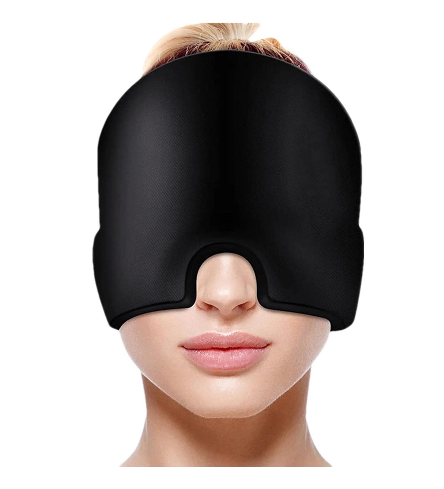 Migraine Ice Head Wrap Flexible Migraine Reliief Caap Comfortable and Stretchable Migraine Reliief Caap for Puuffy Eyes Tension Sinus and Stress elief - Buy Online on GoSupps.com