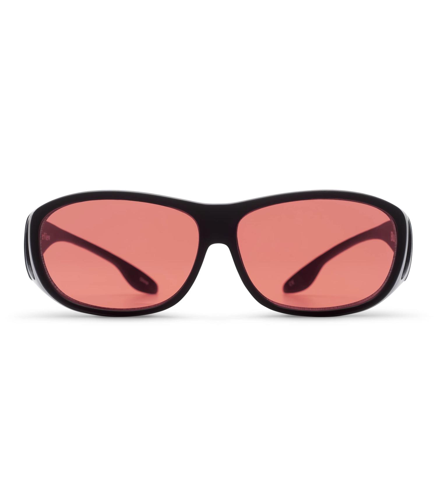 BluBloc Fit-Over FL-41 Blue Light Blocking Glasses | Unisex Adult | Relief for Migraine & Photophobia from Screens | International Shipping Available - Buy Online on GoSupps.com