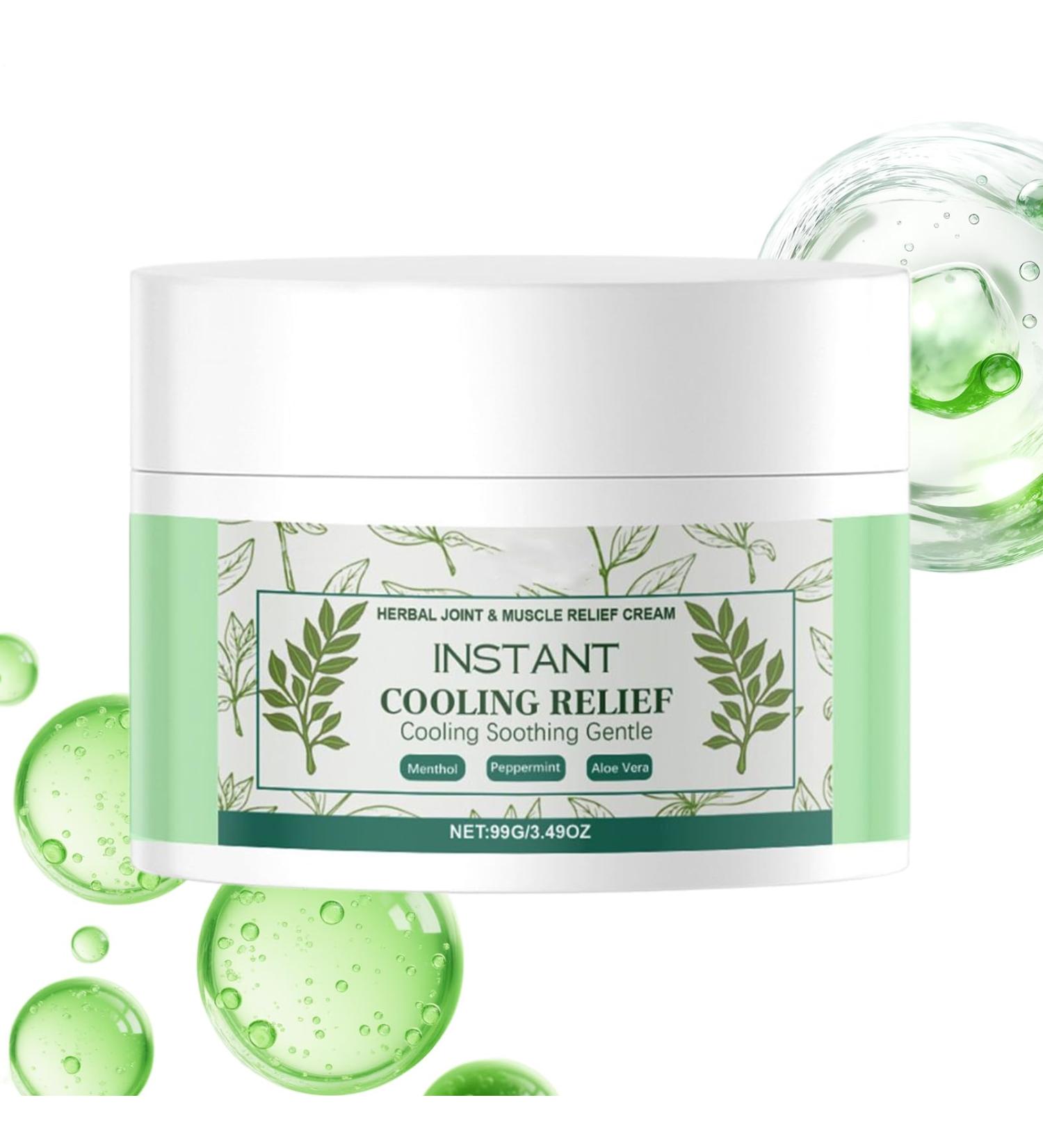  Generisch Soothing & Cooling Gel - Instant Refreshing Relief Cream | Non-greasy Muscle Balm for Back Knees Neck Relaxation Travel - Buy Online on GoSupps.com