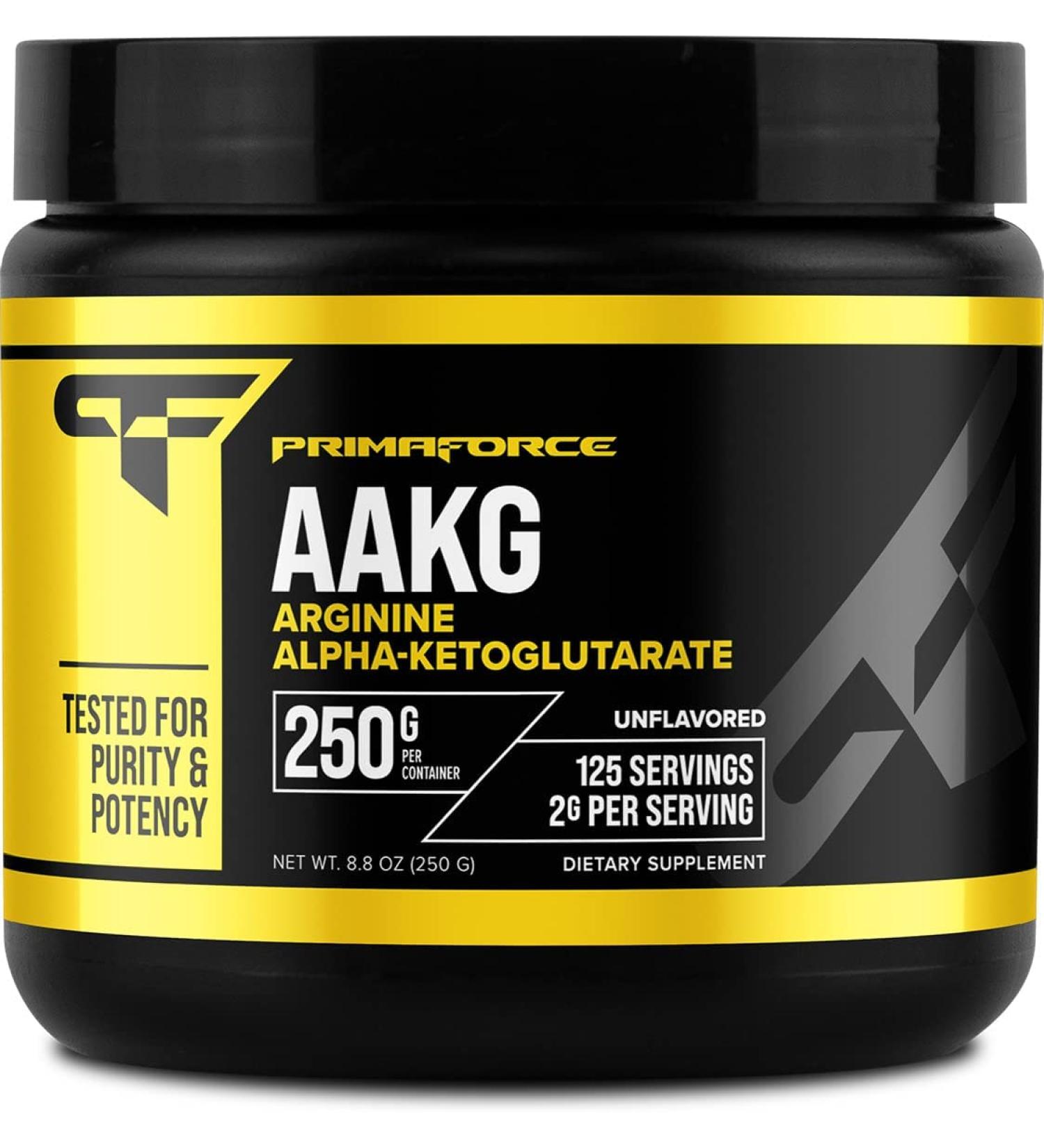 PrimaForce AAKG Powder - 250g | Boost Performance & Recovery - Buy Online on GoSupps.com