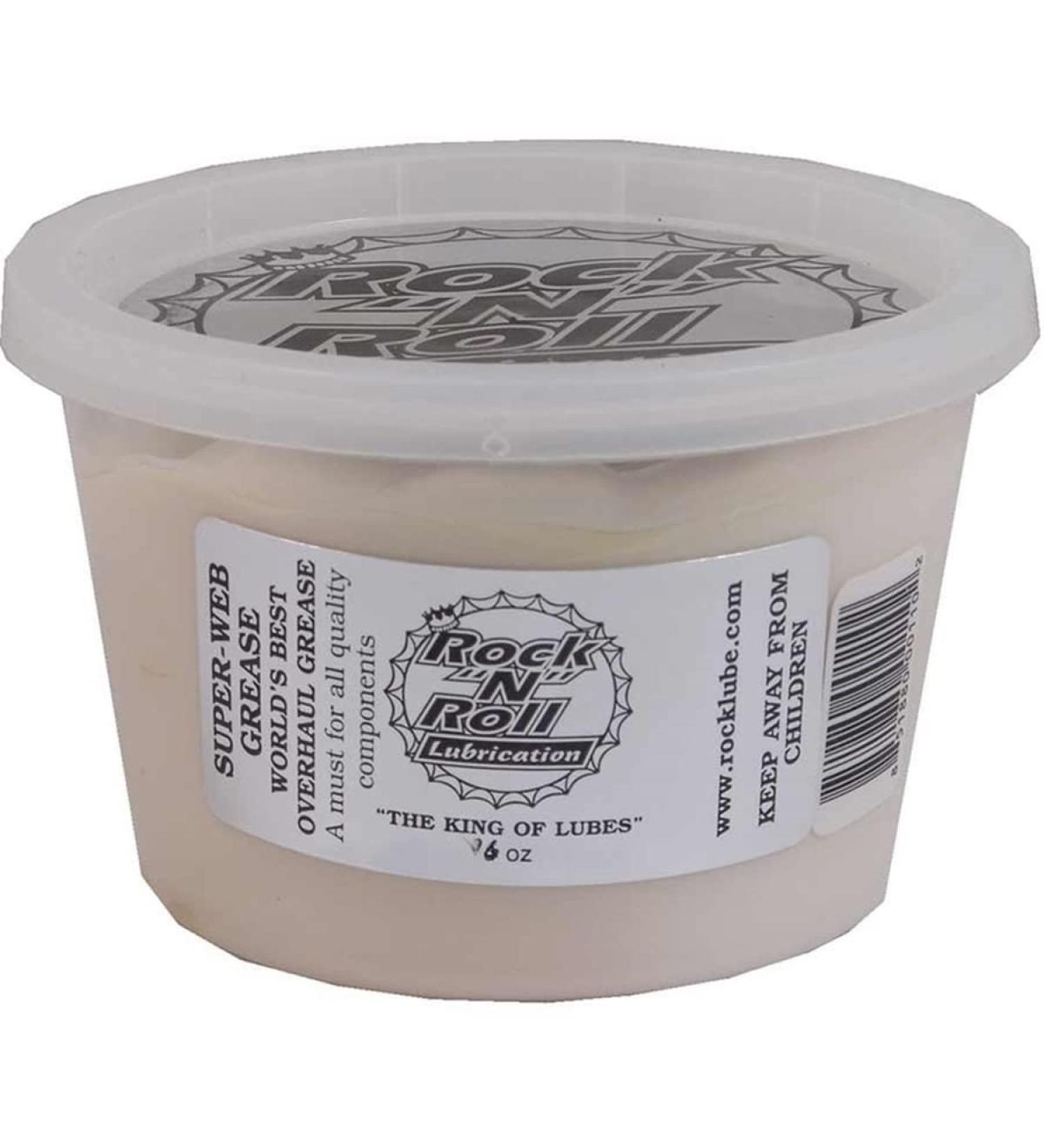 Rock N Roll Lubrication Super Web Grease 16 Oz Tub