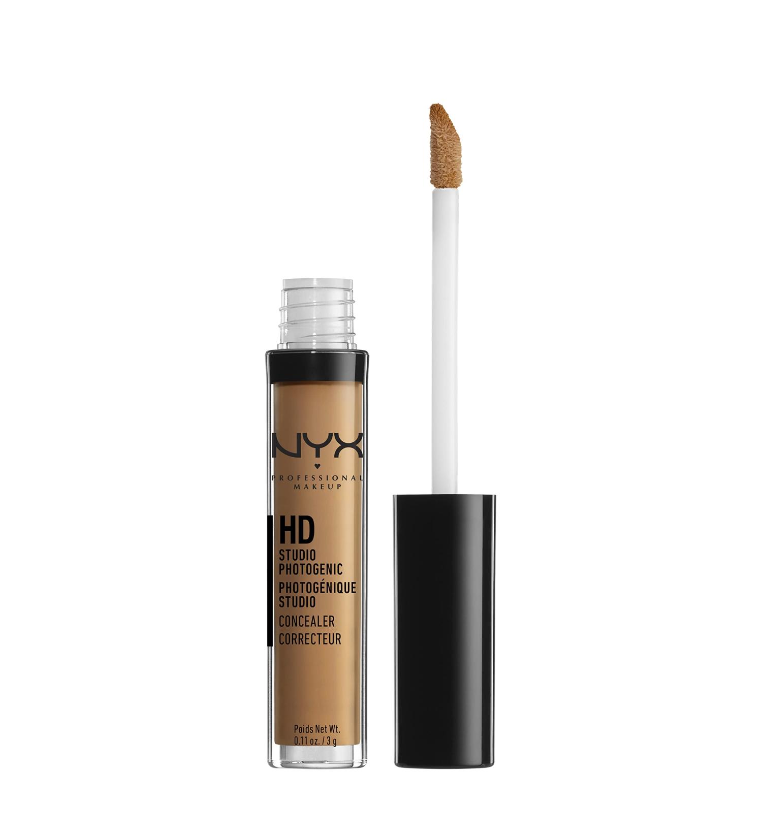 NYX Professional Makeup HD Concealer Wand - Nutmeg 08, 3g (Pack of 1) - Buy Online on GoSupps.com