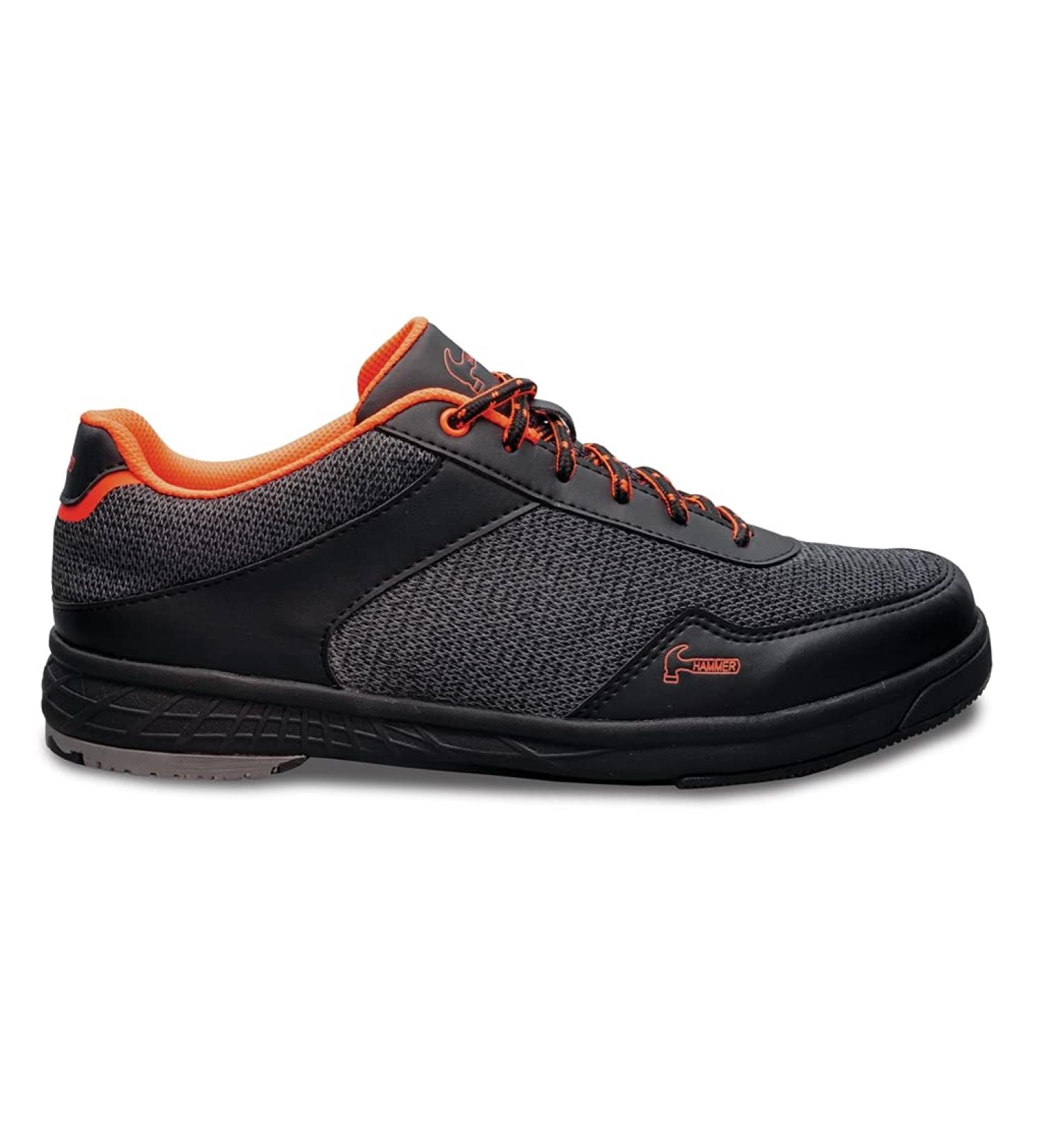 Hammer Razor Right Hand Only Bowling Shoes Men 12 Black Orange