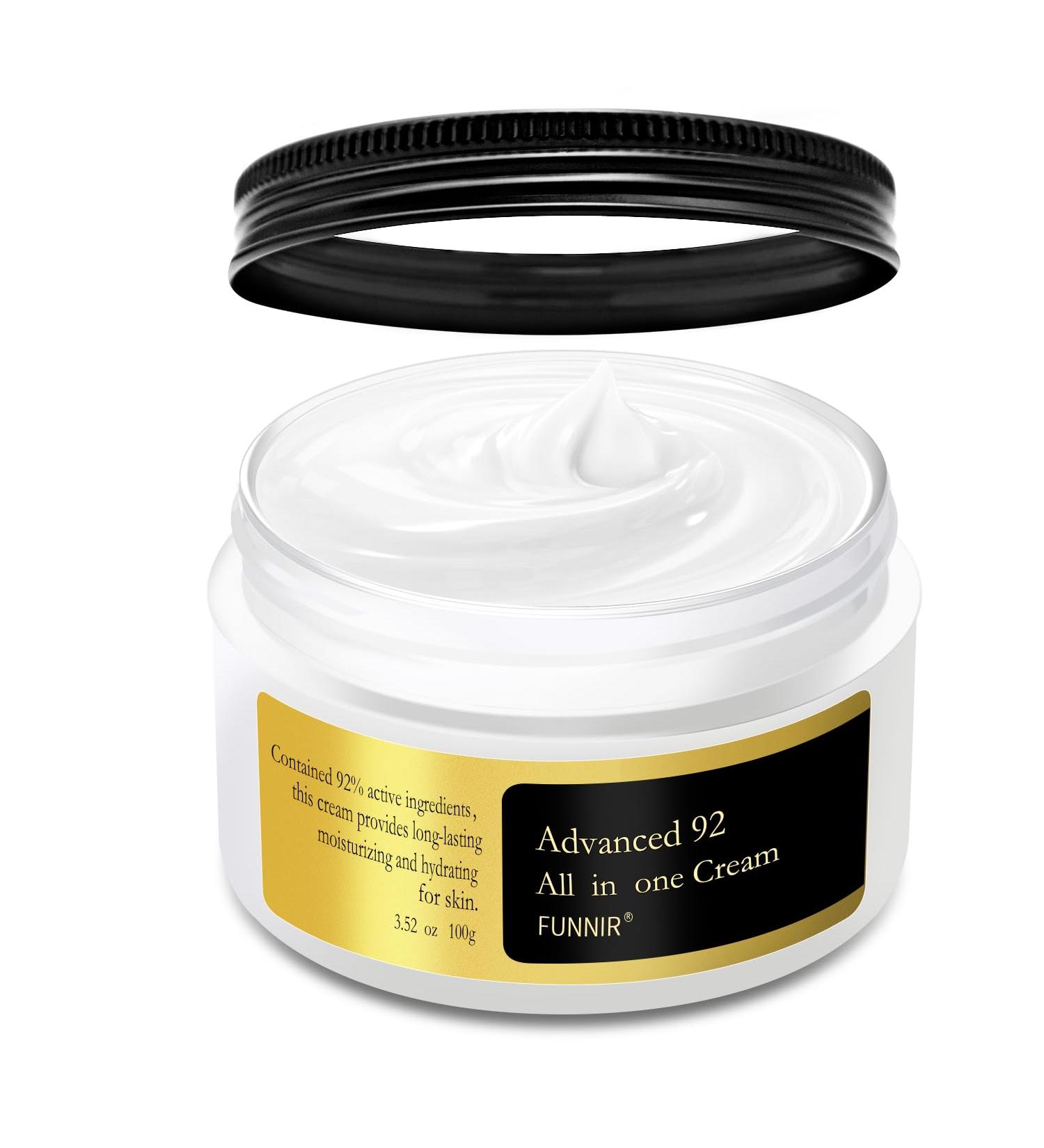 FUNNIR Advanced All in One Cream 92% for Moisturizing & Nourishing 100 g (Pack of 1) - Buy Online on GoSupps.com