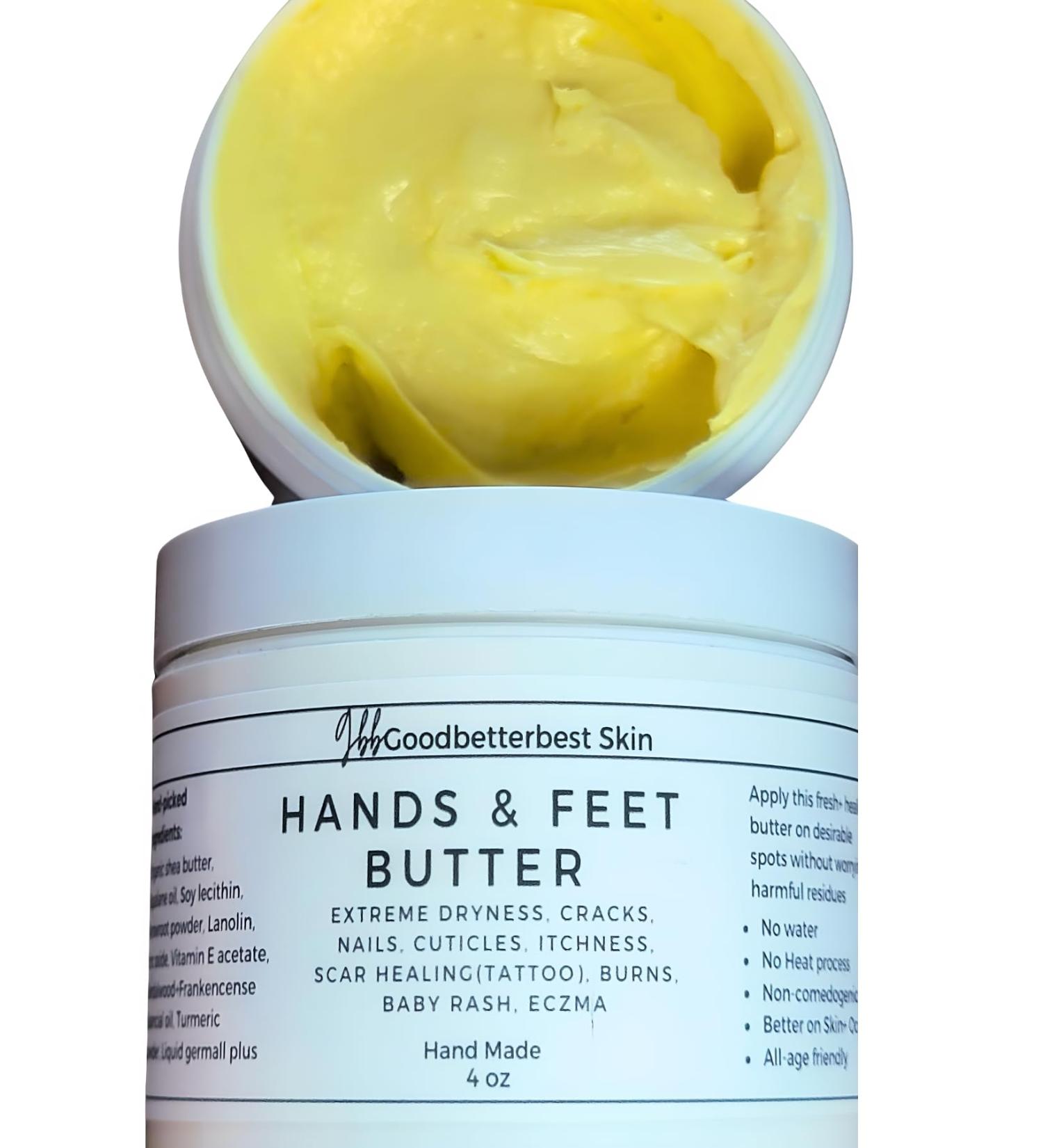 Ultimate Foot Cream & Mask - Organic Shea Butter Vitamin E Zinc - For Extreme Dryness Cracks & Baby Rash - Non-Greasy & Non-Comedogenic - 4oz - Buy Online on GoSupps.com