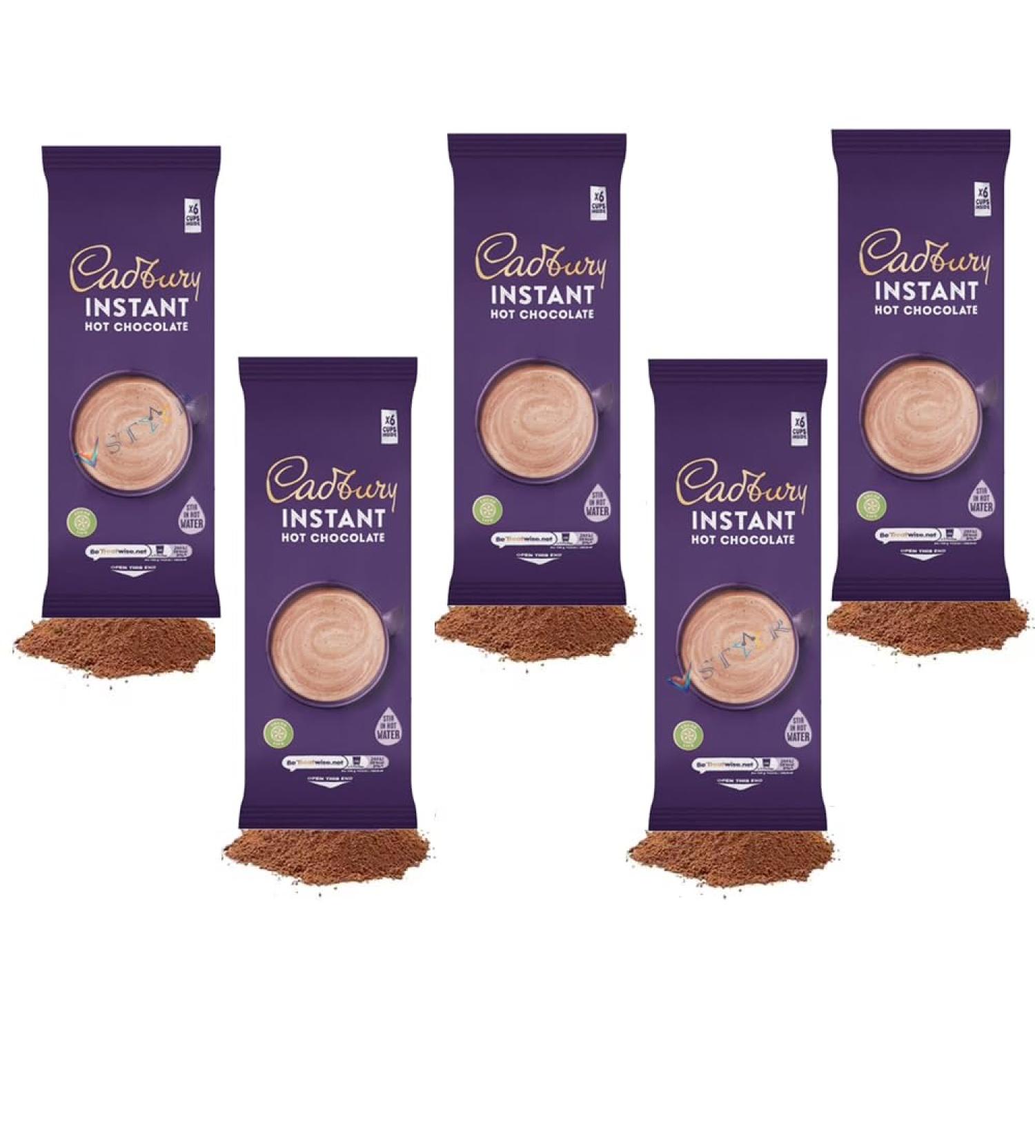 Instant Hot Chocolate Cup Drinks 6 Pack (6 Packs) Chocolate 1 count (Pack of 1)
