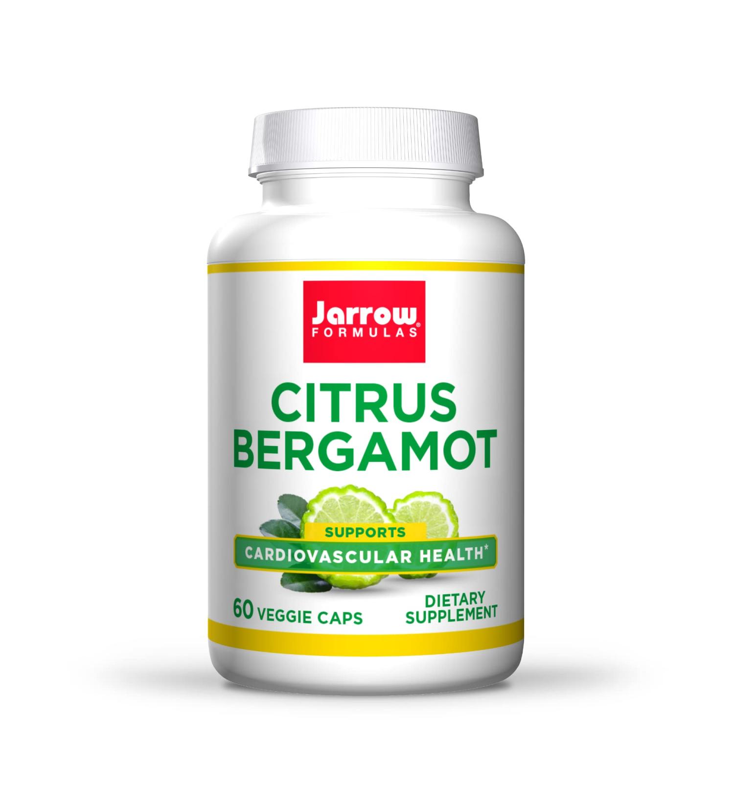 Citrus Bergamot 500mg - Jarrow Formulas 60 Veggie Caps | Heart Health & Cholesterol Support - Buy Online on GoSupps.com