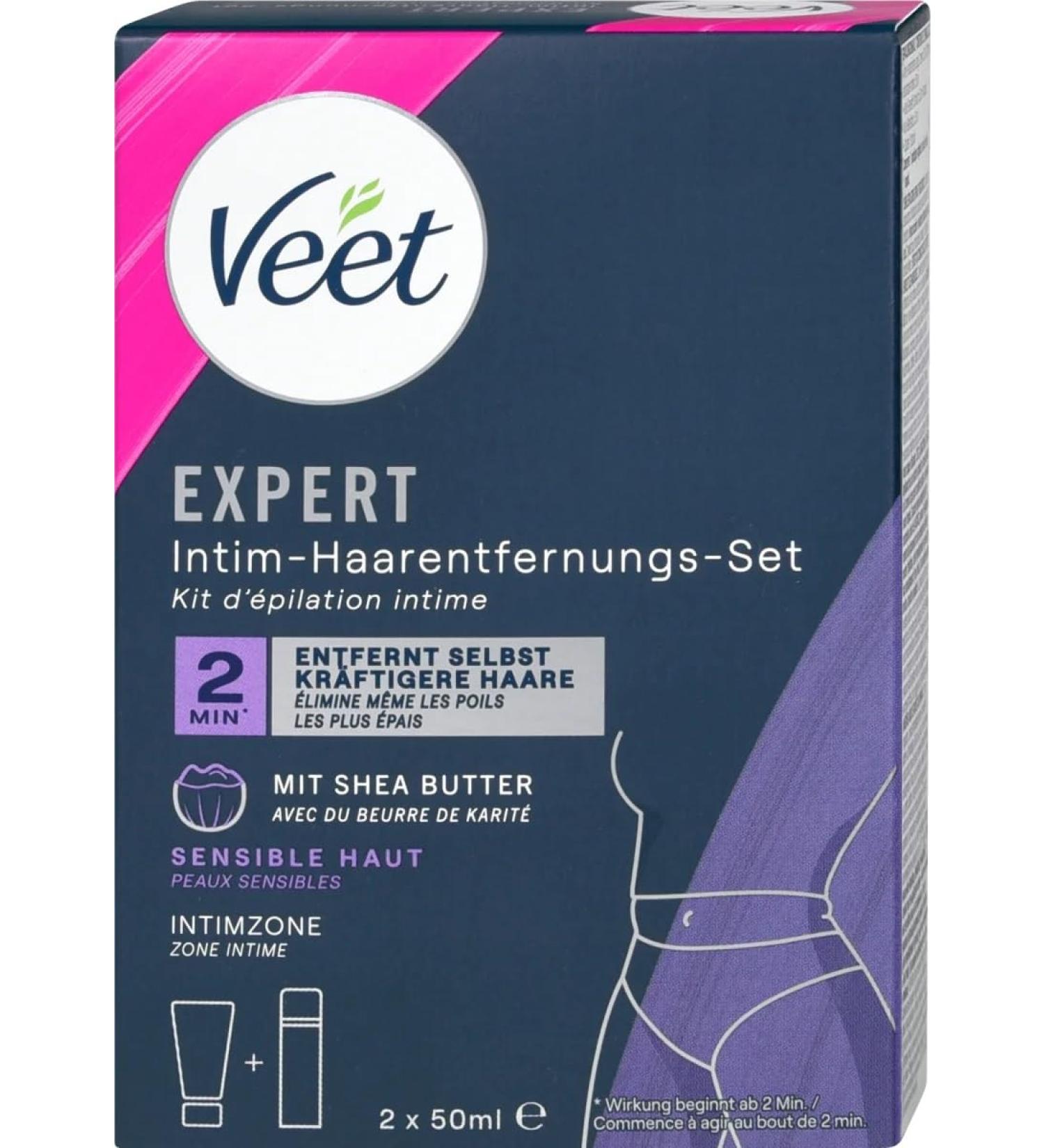Veet Expert Kit intime 100 ml