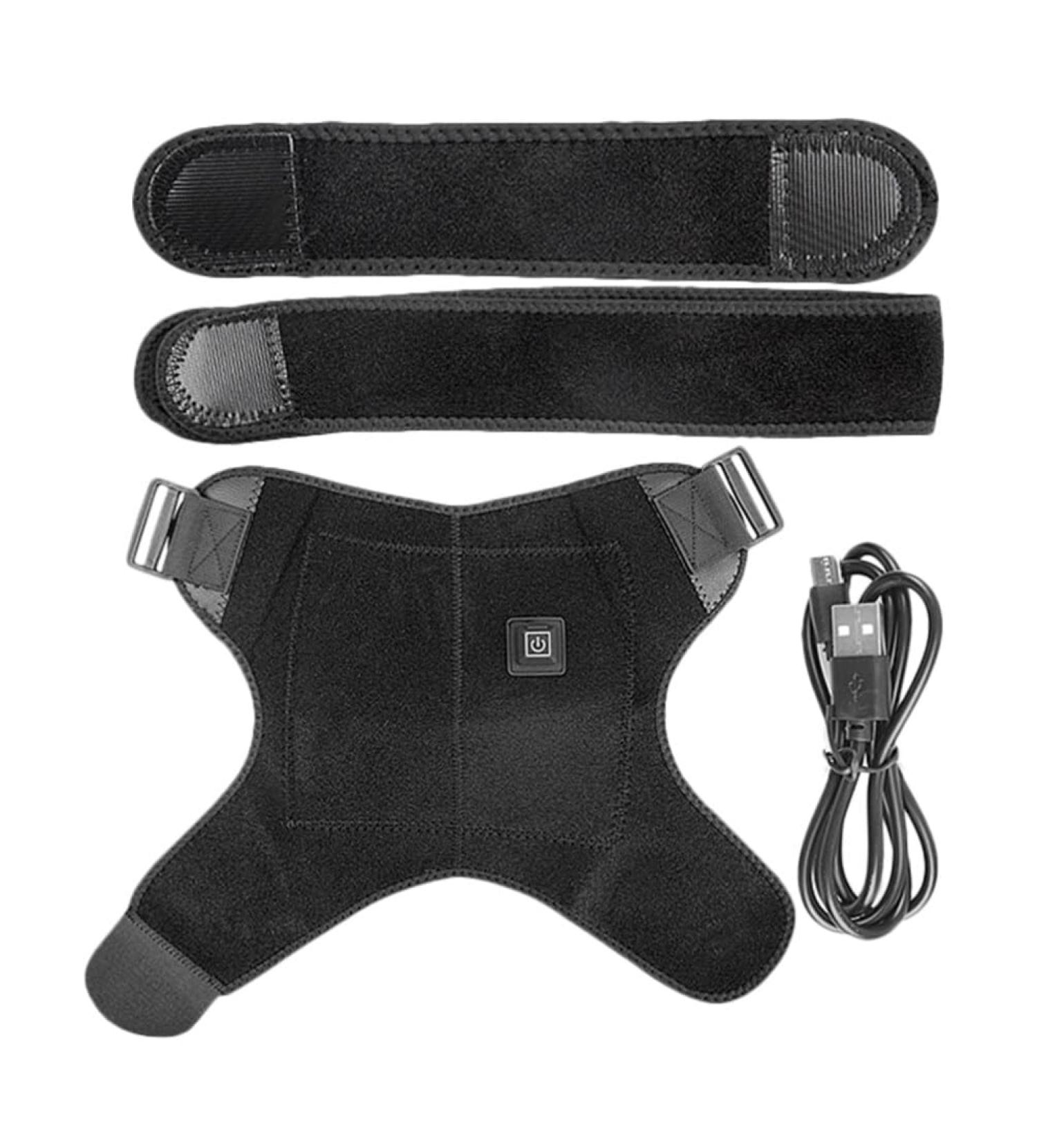 Healvian Shoulder Heating Pad & Brace | Shoulder Protector for Pain Relief | Home Use - Buy Online on GoSupps.com