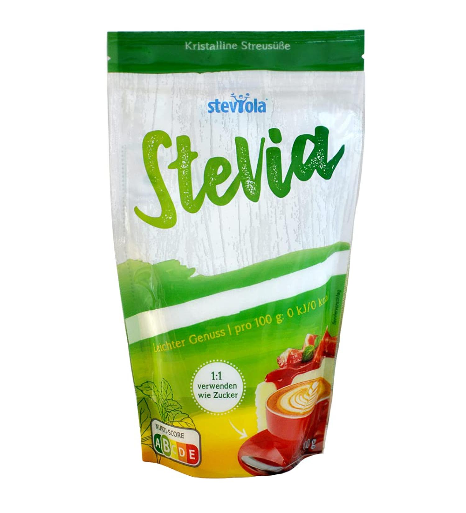 Steviola Stevia Sweetener 300g - Calorie-Free Vegan Sugar Substitute for Food & Drinks - Buy Online on GoSupps.com