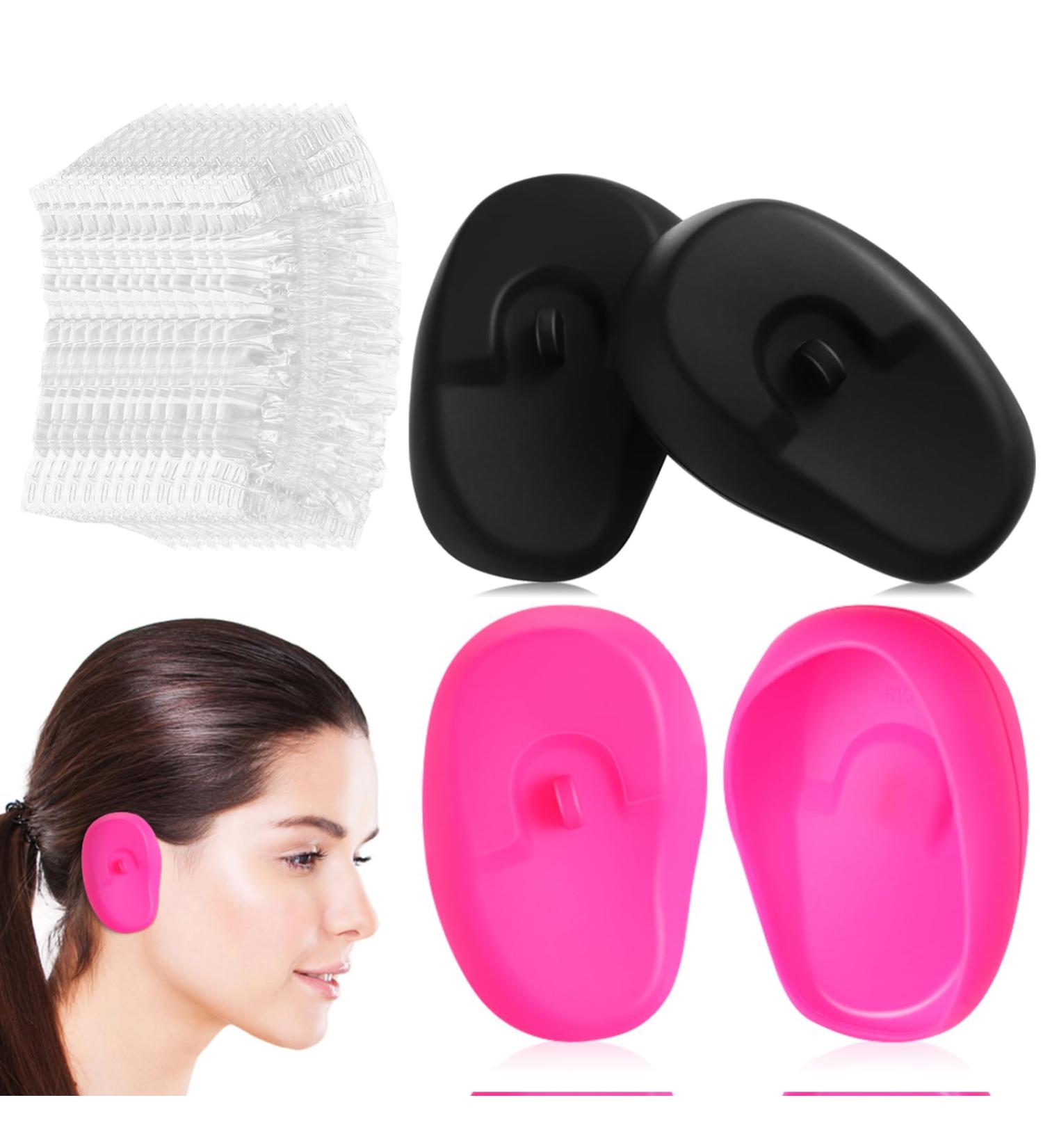 MAGICLULU 2 Pairs Hair Dye Ear Protector Ear Protectors Ear Cover Ear Protective Covers Ear Bath Caps Hairdressing Ear Protector Ear Caps for Shower Ear Shower Caps - Buy Online on GoSupps.com