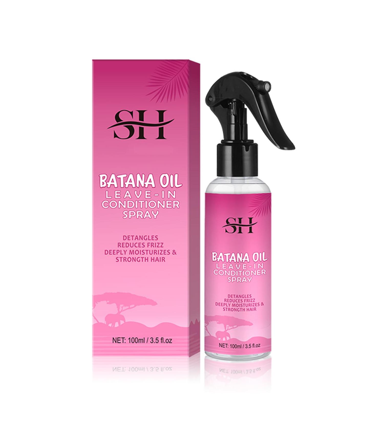 Batana Oil for Hair Growth Batana Oil Leave In Conditioner Spray Molecular Repair Smoothing Hairs Cover Effective Against Regional Alopecia Natural Hair Growth Oil for All Hair Types - Buy Online on GoSupps.com