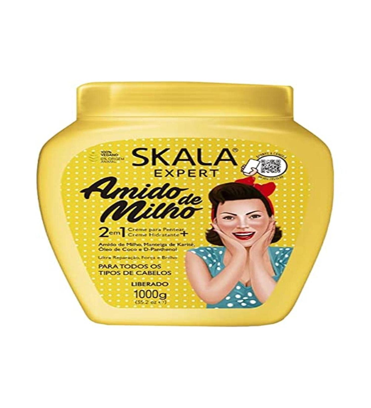 Skala Expert Scara Expert Corn Starch - Amido de Milho - All Hair Treatment Cream 1000