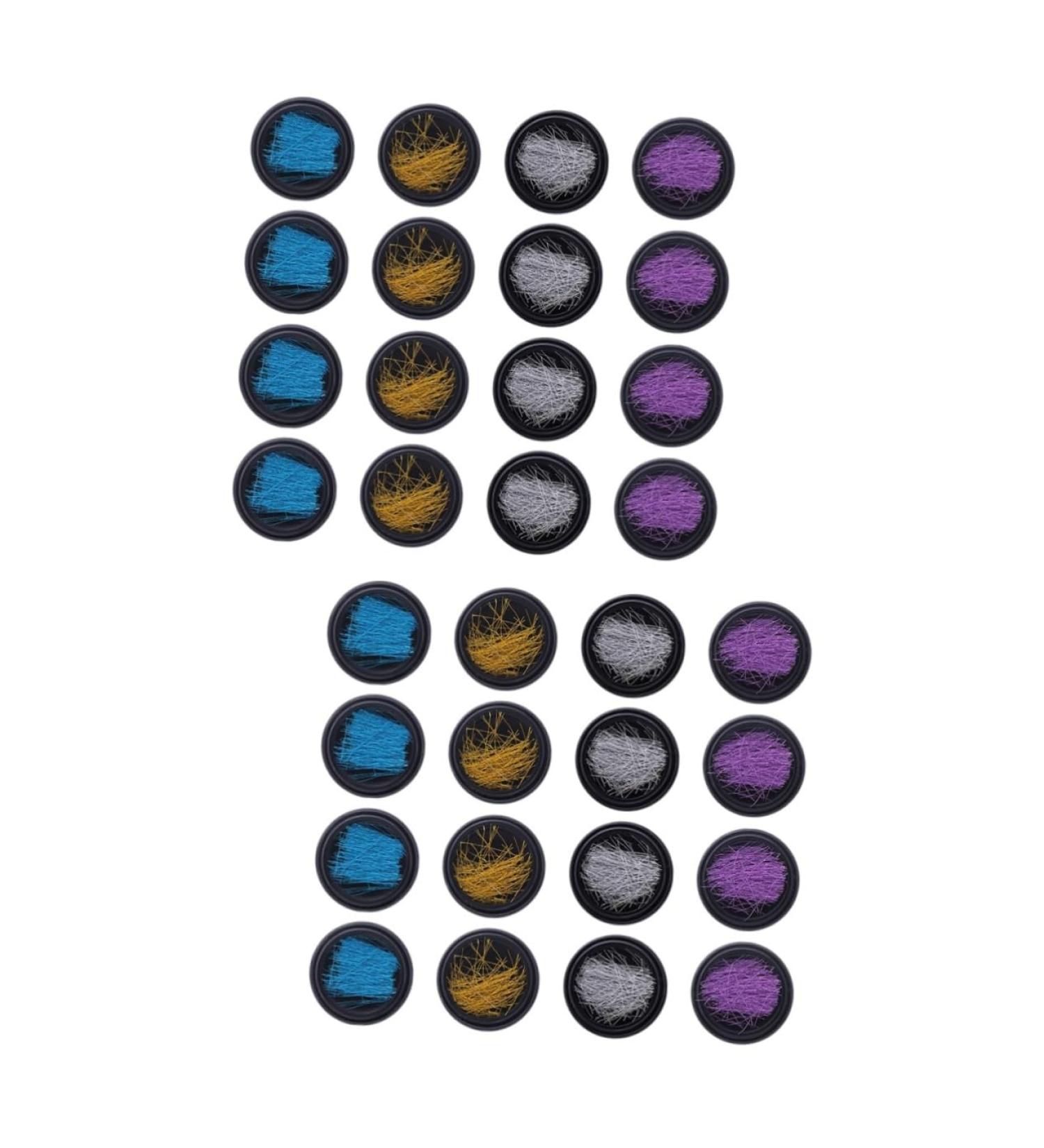 Healeved 32 Boxes Nail Art Metal Wire Manicure Metal Threads Nail Metal Threads Nail Threads Manicure Wire Nail Art Wire Nail Ornaments Nail Art Threads Charm Alloy Decorations - Buy Online on GoSupps.com