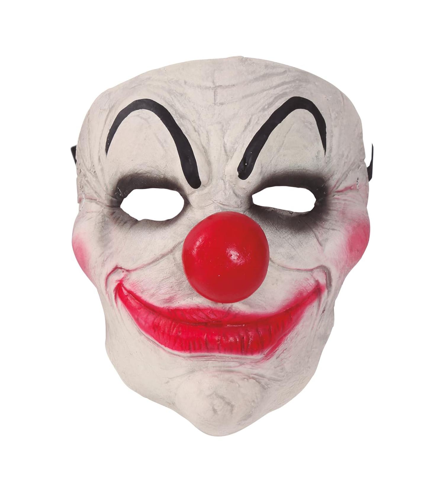 Guirca Parties Half Mask Clown Latex