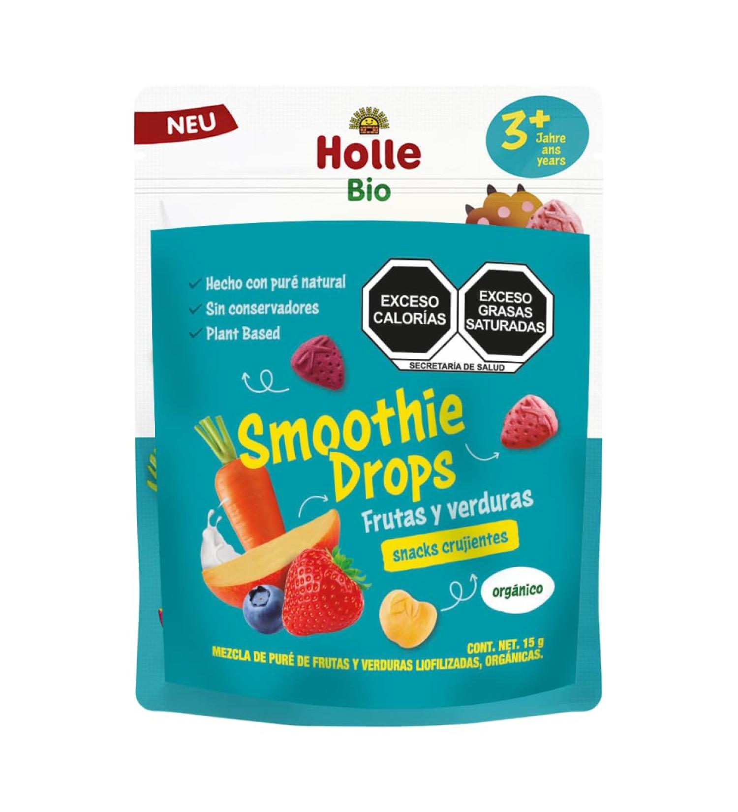 Holle Drops de smoothie fruits et l gumes 15 g (1) - Buy Online on GoSupps.com