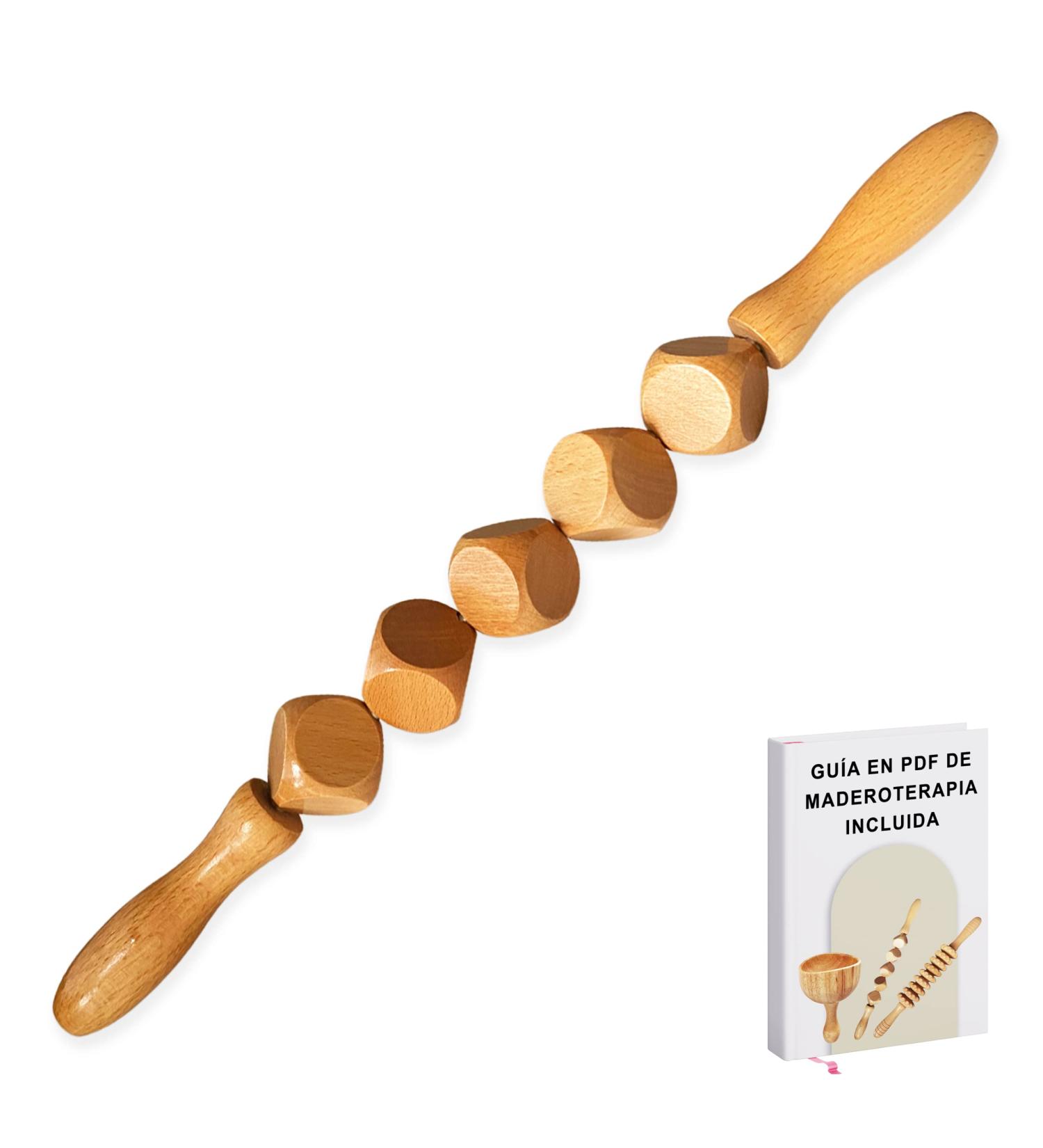 Premium Massage Set for Body Therapy | Relaxing Wood Rollers & Anti-Cellulite Tools for Muscle Relief & Lymphatic Drainage - Buy Online on GoSupps.com