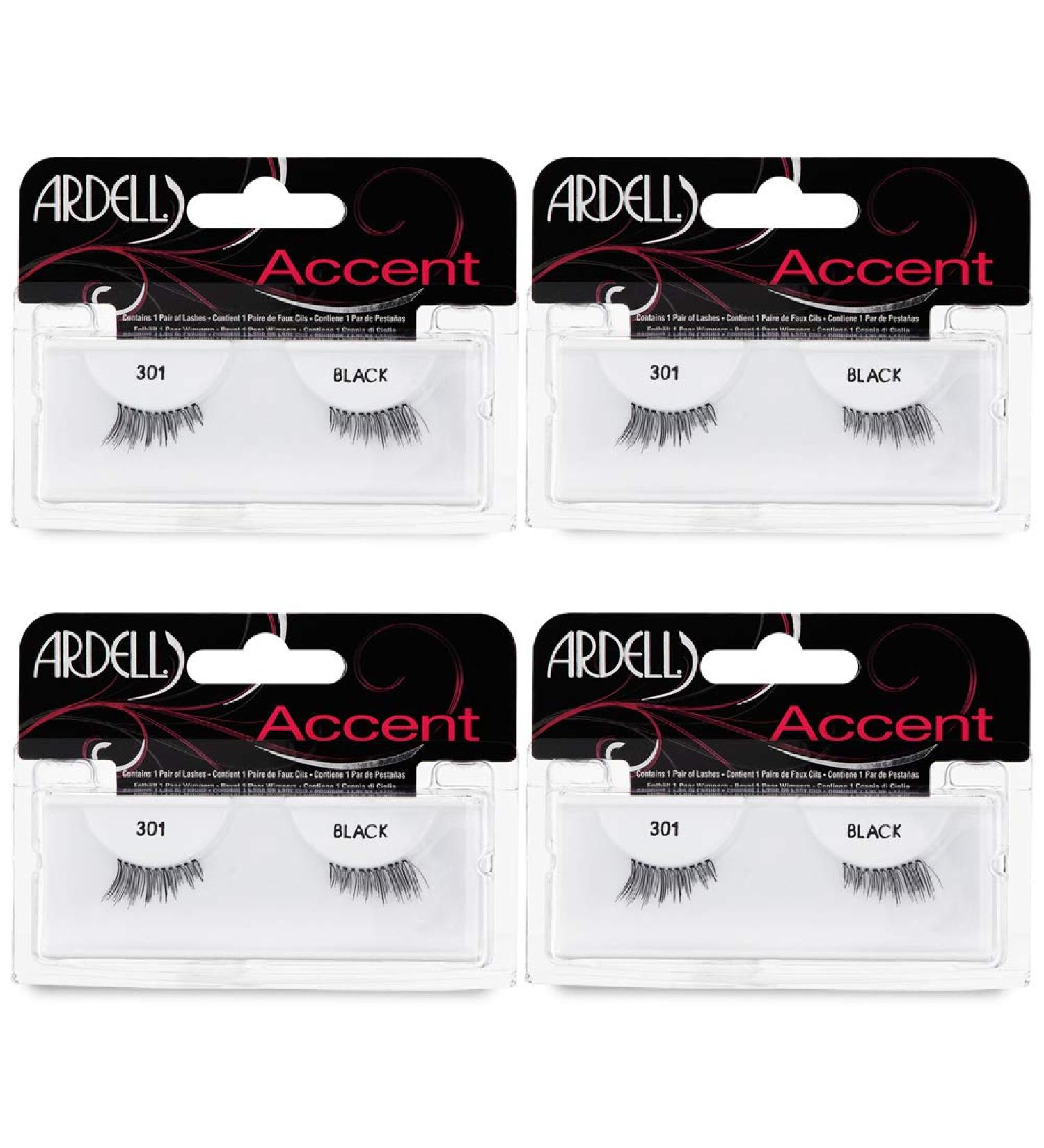 Ardell Accent Lashes 301 - 4 Pack | Natural Accent Lash 301 - Shop Now! - Buy Online on GoSupps.com