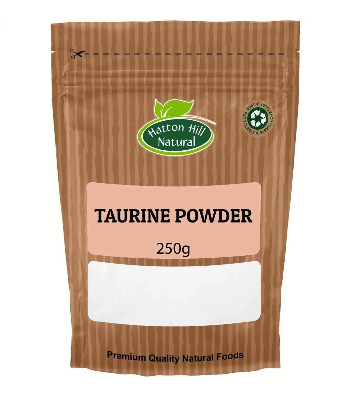 Taurine Powder 250g by Hatton Hill - Buy Online on GoSupps.com