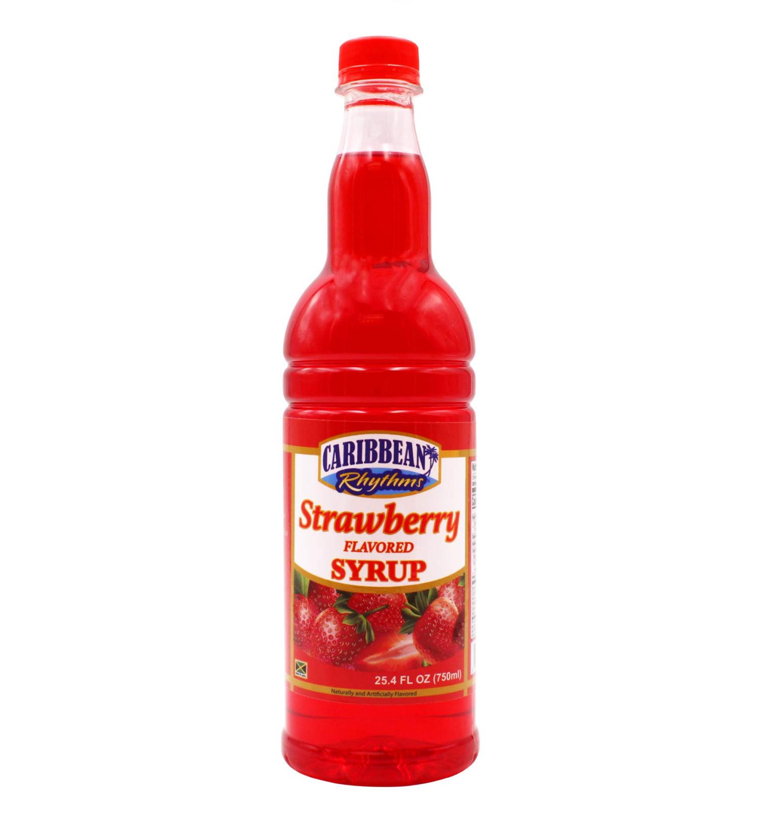 CARIBBEAN RHYTHMS Sirop de fraise 720 ml