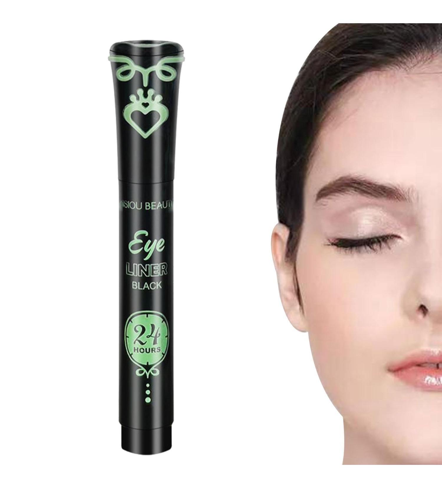 Eye Liner Quick-Drying Waterproof Long-Lasting Eye Liner Liquid Liner Non-fading Liquid Eyeliner Smudge Resistant Eye Liners for Women Girls Kagrote Green - Buy Online on GoSupps.com