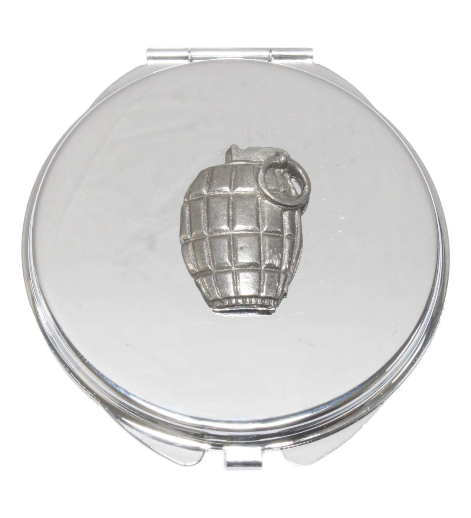 Grenade Compact Mirror Handbag Gift With Free Engraving 163 - Buy Online on GoSupps.com