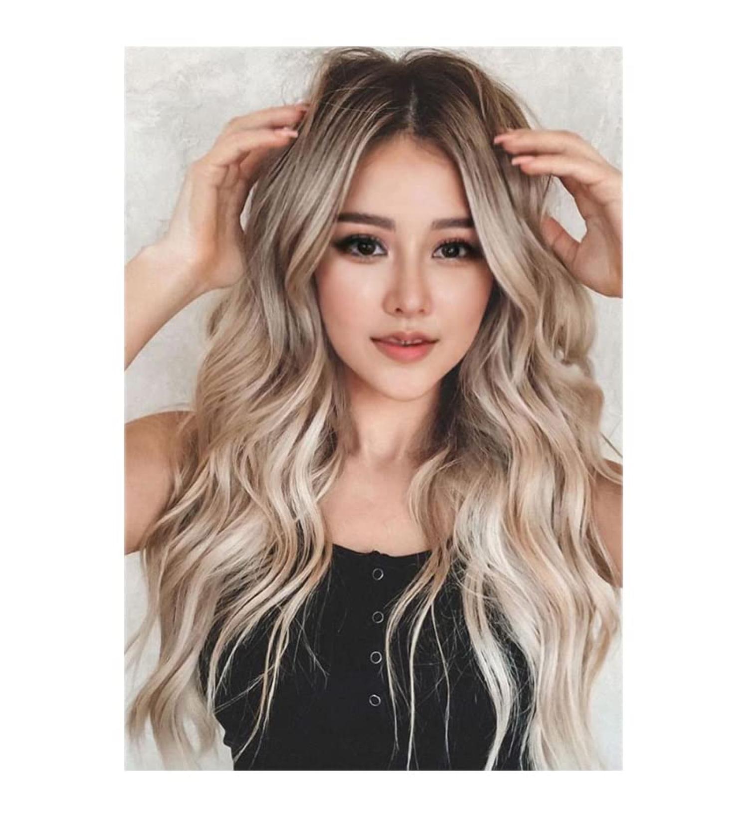 613 Blonde Synthetic Curly Wig for Women - Ombre Daily Use Wig for Black & White Women - Buy Online on GoSupps.com