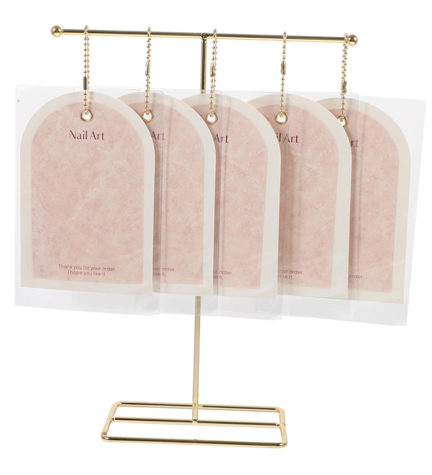 SOESFOUFU 1 Set Nail Art Display Cardboard Nail Salon Display Card Nail Salon Supply Manicure Tool Fake Nail Paper Card Nail Art Display Holder Nail Cards Nail Display Cards - Buy Online on GoSupps.com