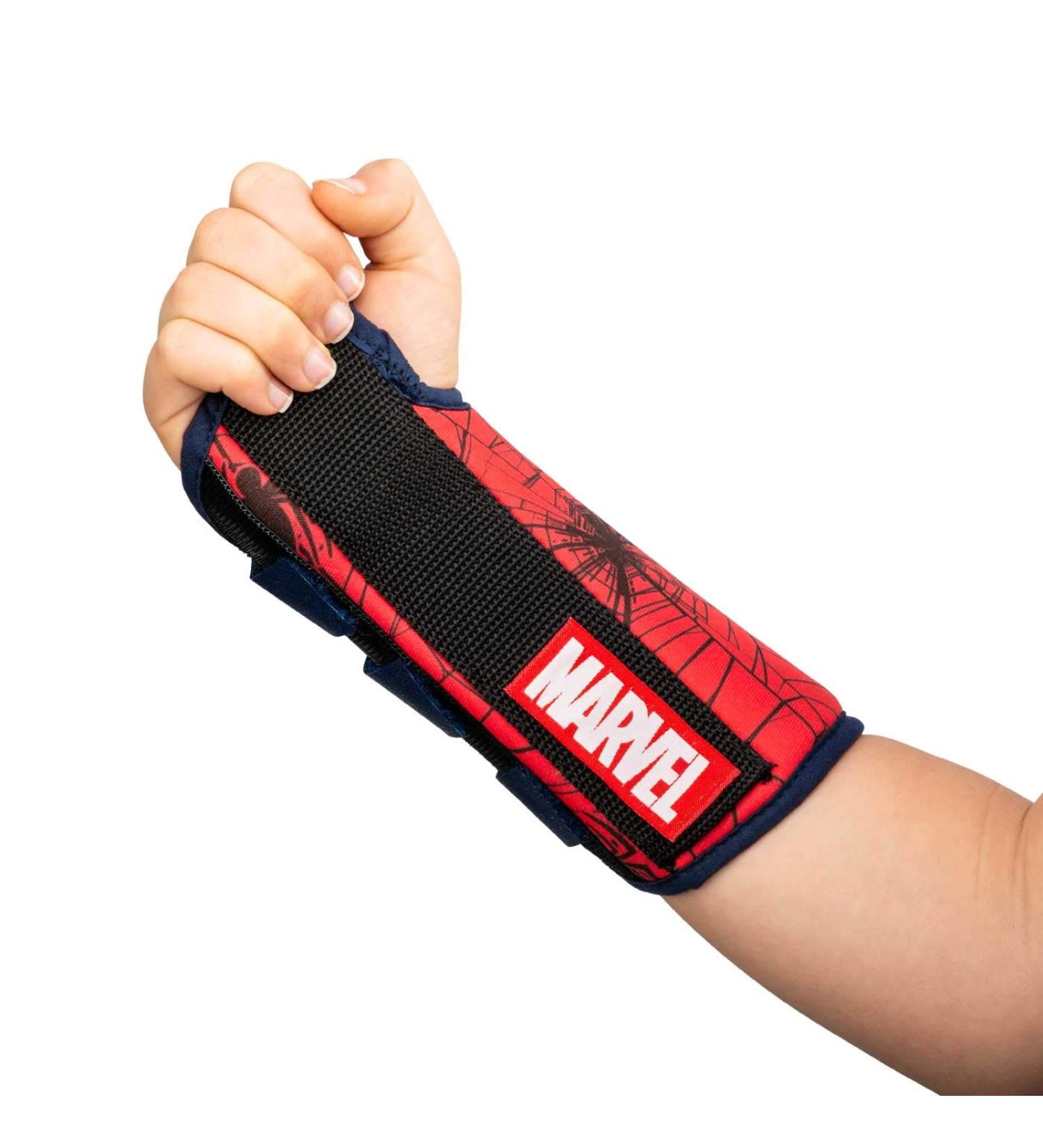 DonJoy Advantage Comfort Wrist Brace for Youth/Kids with Marvel Spider-Man Design - Spider-Man X-Small Left (1 Pack) - Buy Online on GoSupps.com