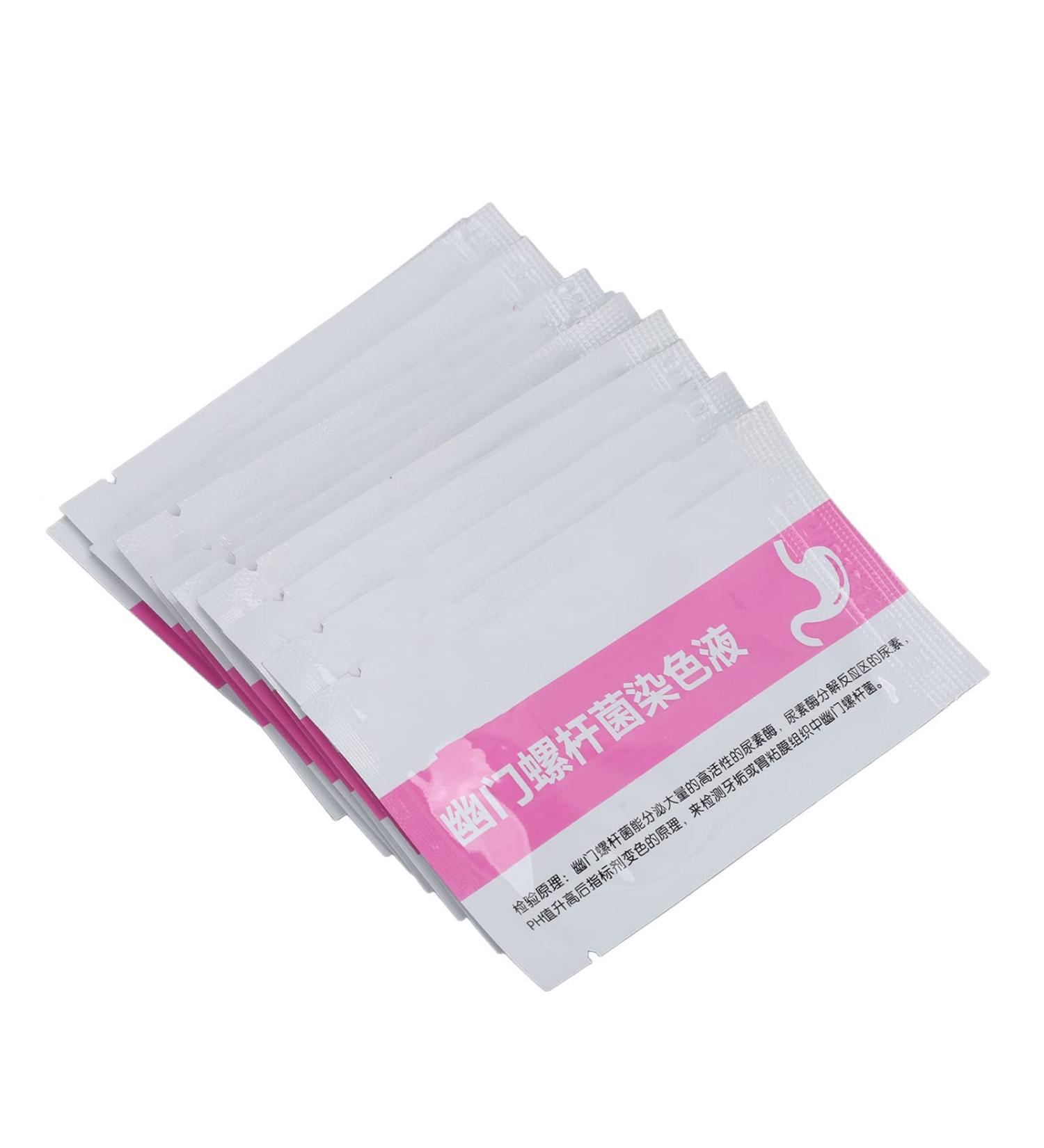 10 Sheets of H. Pylori Test Paper Set H Pylori Test Paper Set Professional Portable Home H. Pylori Test Kit Helicobacter Pylori Test Urinary Tract Tests - Buy Online on GoSupps.com