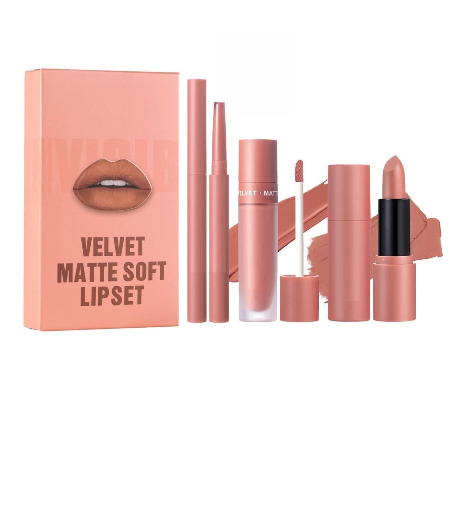  G n rique Lip by Lip Matte Liquid - Lip Balm and Lip Kit Tinted Pink Moisturizing Lip Balm Collagen Gloss for Dry Lips - Collagen Gloss for Dry Lips Set - Buy Online on GoSupps.com