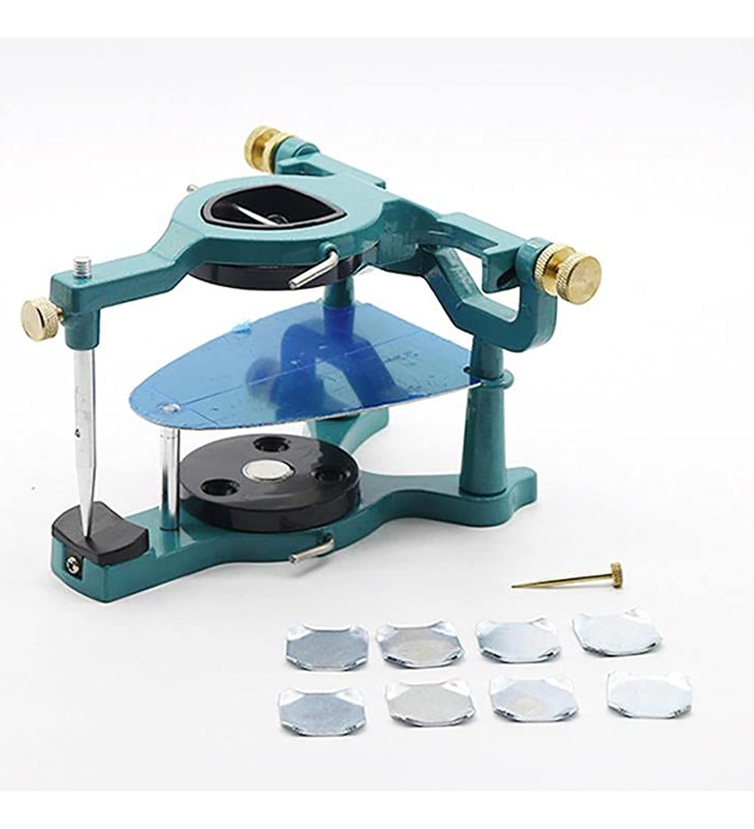 Tooth Magnetic Articulator for Dentists | Green Full Prosthesis & Large Articulator Tools | Ideal for Dental Learning | International Shipping - Buy Online on GoSupps.com