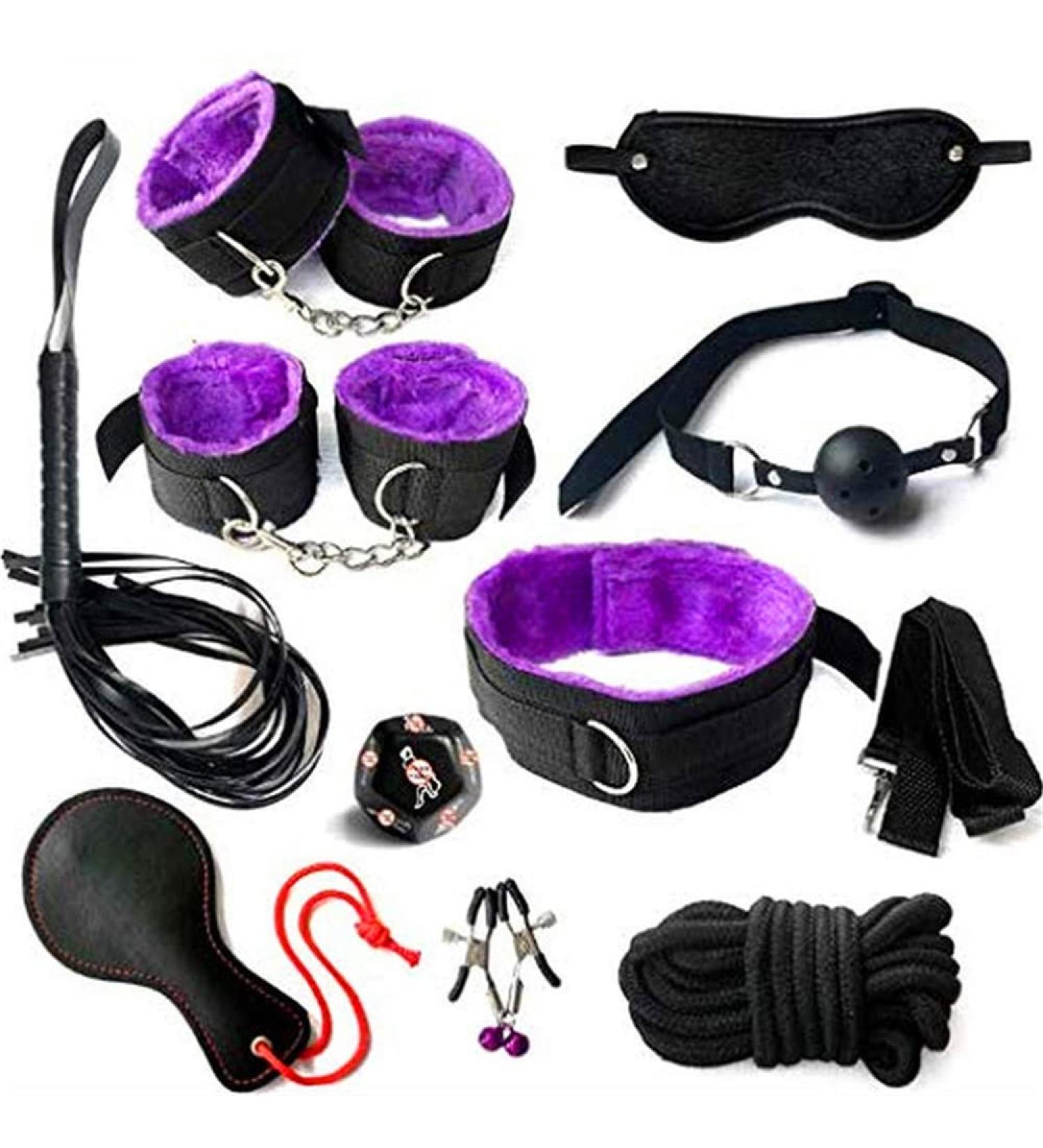 10 Piece Yoga Set with Purple Plush Duo - Buy Online on GoSupps.com