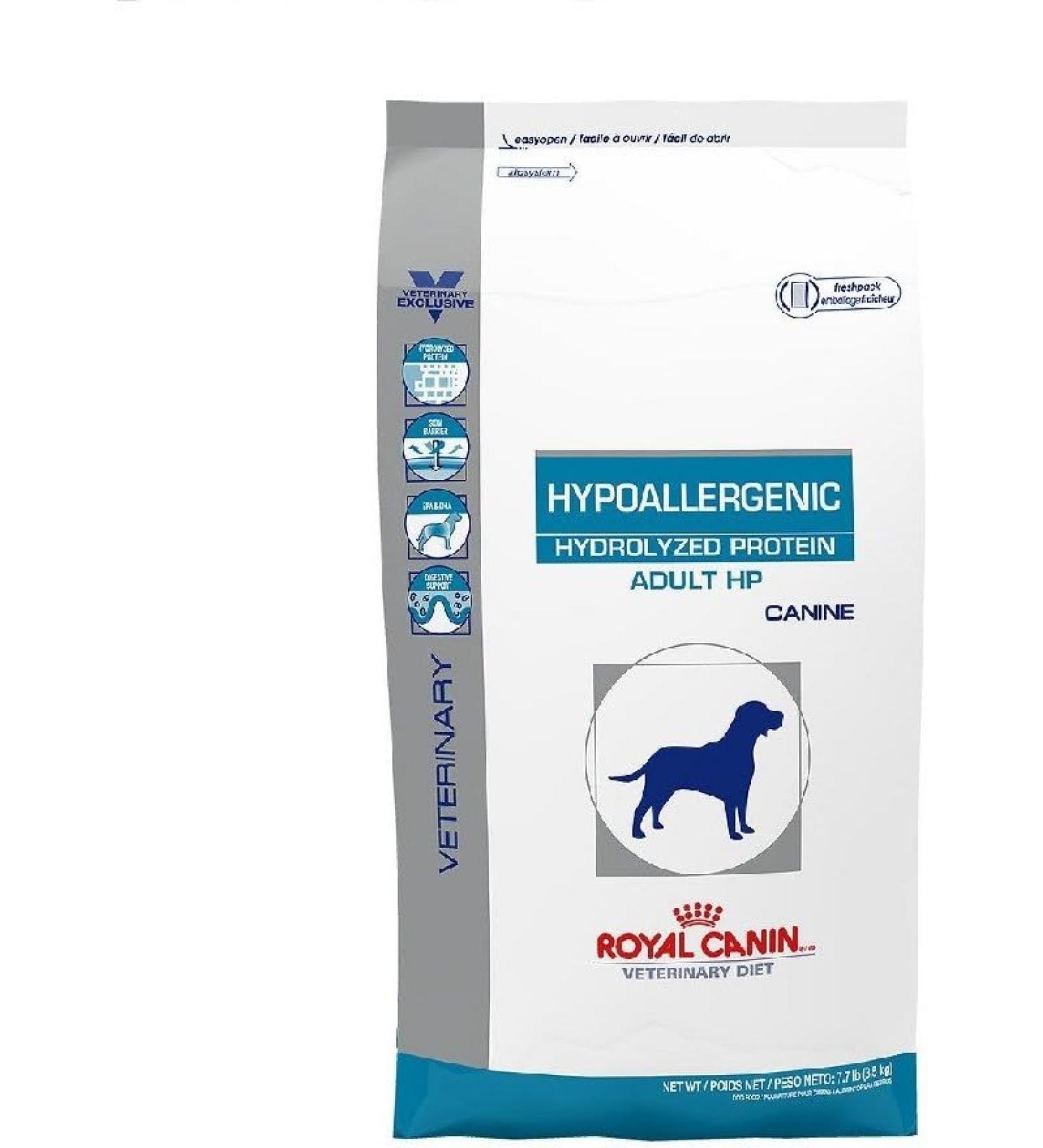 Royal Canin HP Hypoallergenic Hydrolyzed Protein Dog Food 7.7 lb